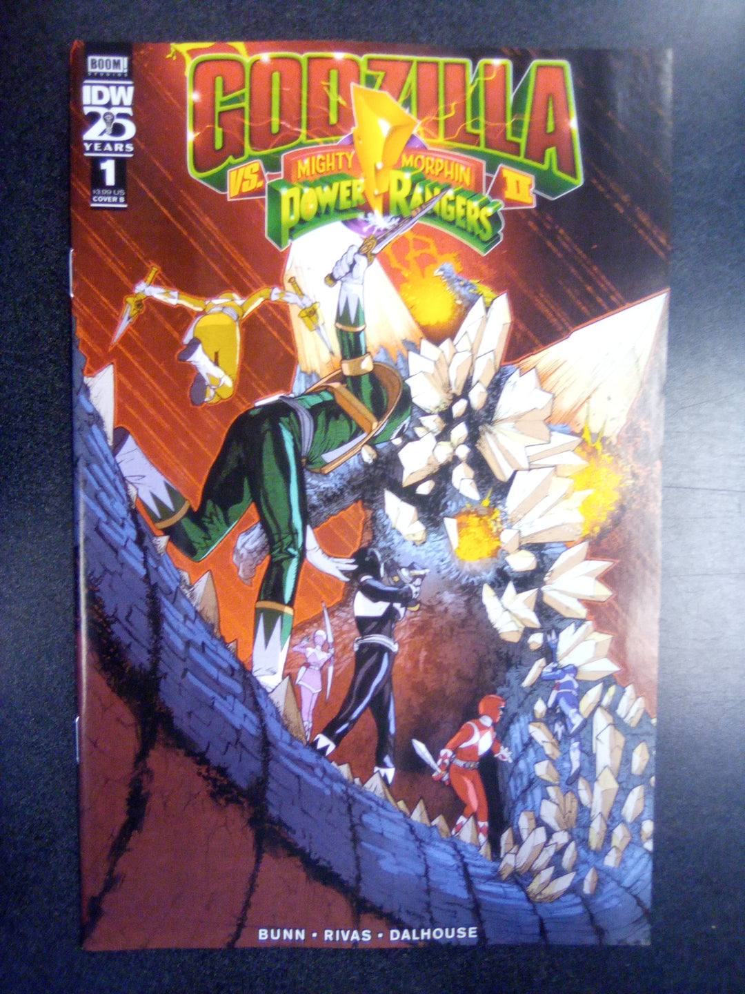 Godzilla vs The Mighty Morphin Power Rangers II #1 Variant B (Sanchez)
