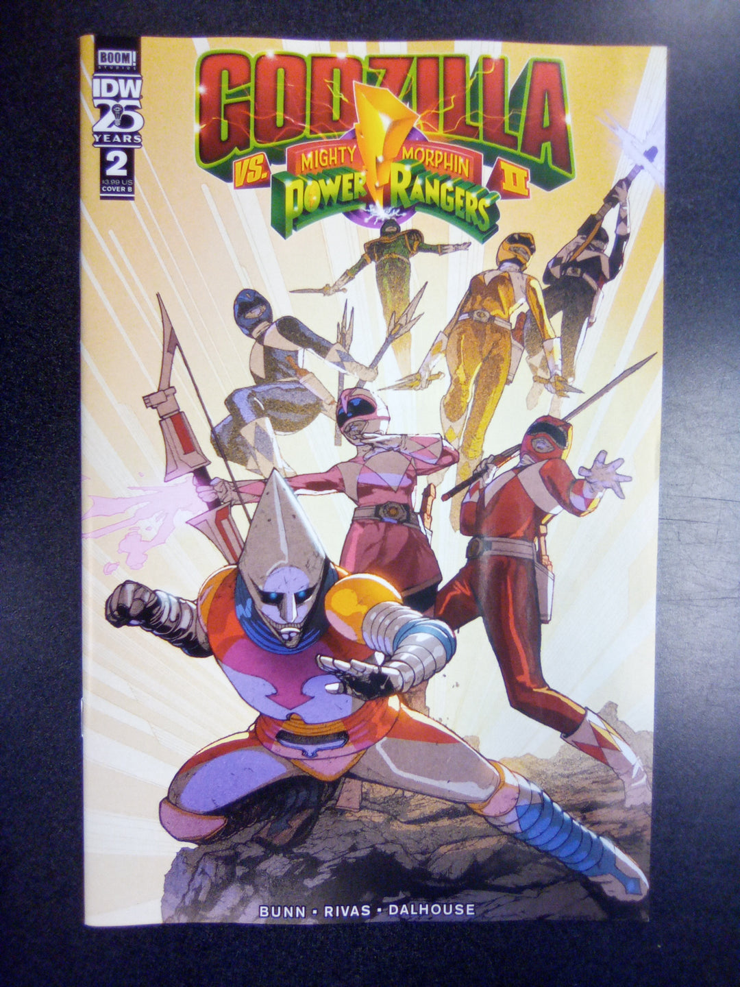 Godzilla vs The Mighty Morphin Power Rangers II #2 Variant B (Sanchez)