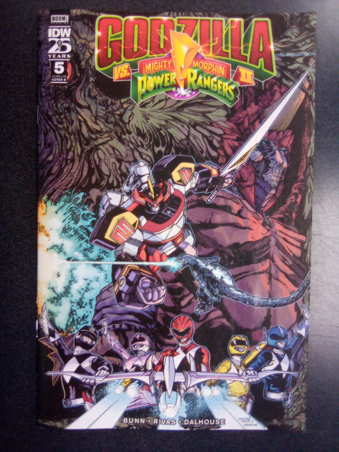 Godzilla vs The Mighty Morphin Power Rangers II #5 Cover B Sanchez