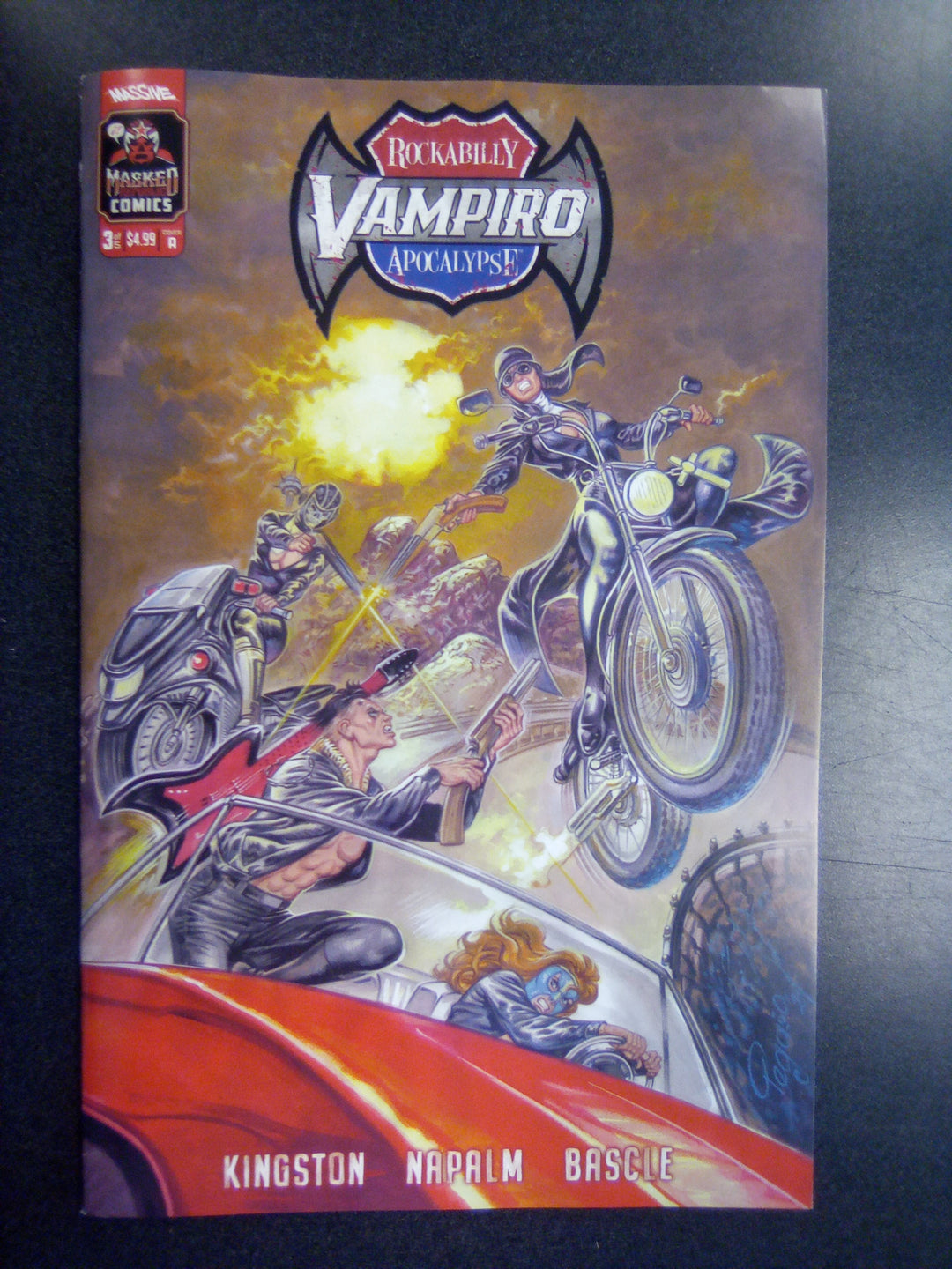 Vampiro Rockabilly Apocalypse #3 (Of 5) Cover A Pegaso (Mature)