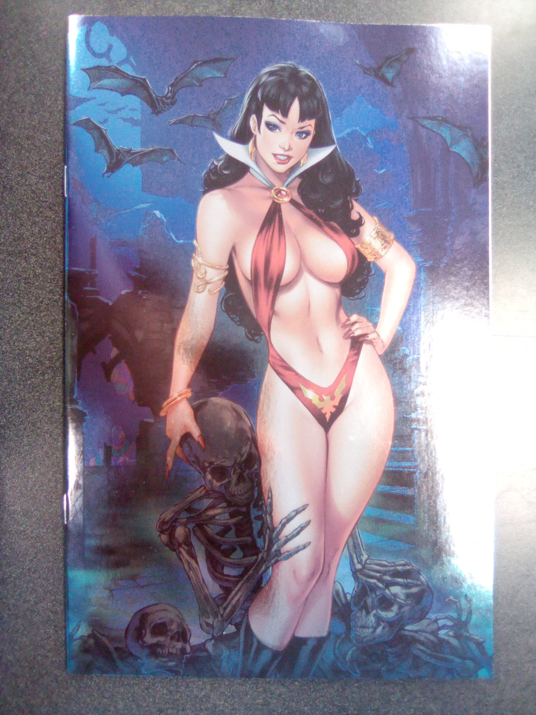 Vampirella (2025) #1 Cover P 1:15 Chatzoudis Foil Virgin Variant