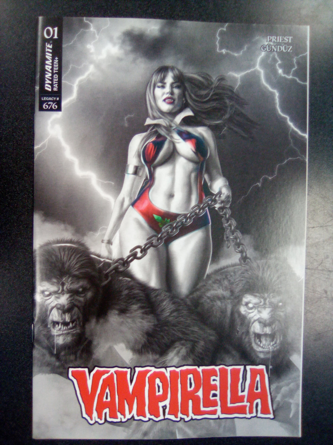 Vampirella (2025) #1 Cover Zh 1:20 Spears Noir Variant