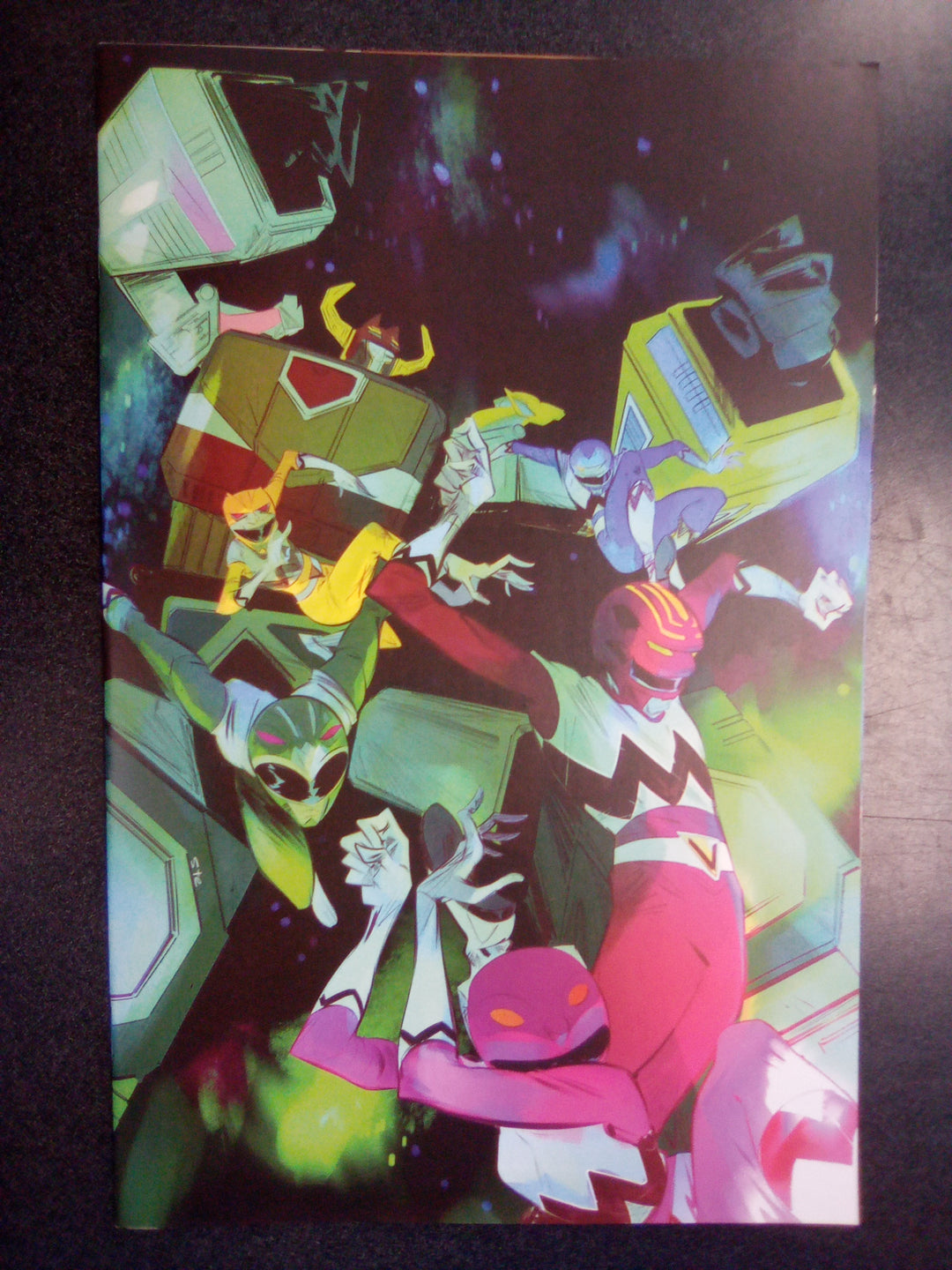 Power Rangers Prime #5 Cover E 1:10 Simeone Variant