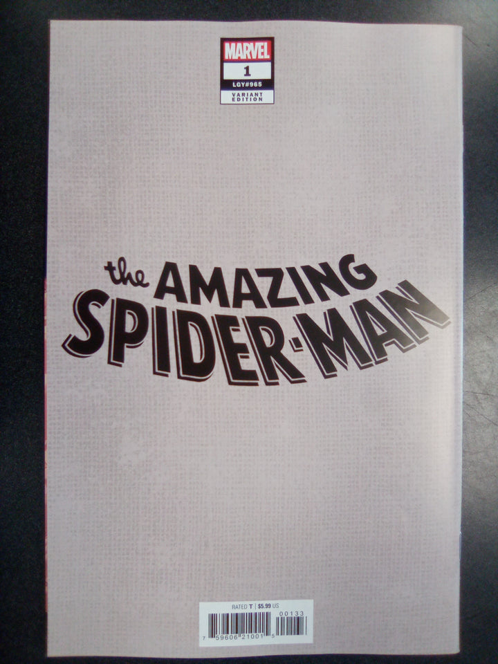 Amazing Spider-Man #1 1:100 Greg Land Full Art Variant