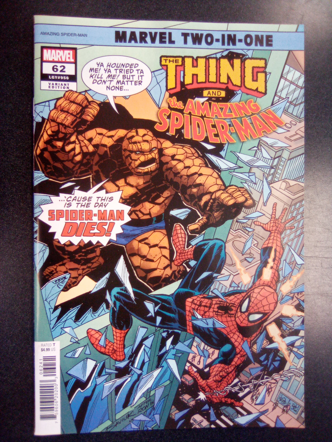 Amazing Spider-Man #62 Alex Saviuk Marvel Two In One Variant