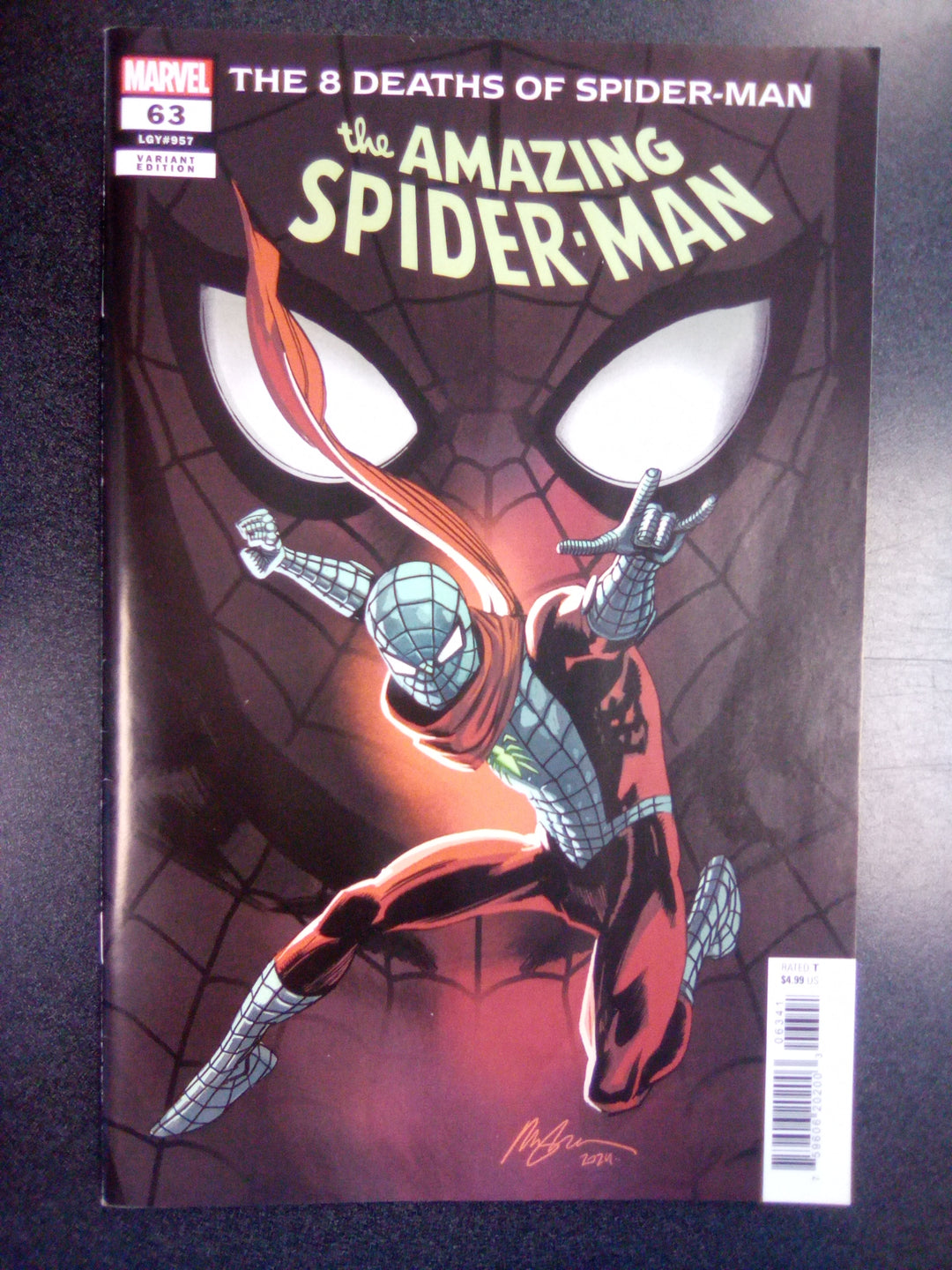 Amazing Spider-Man #63 (2024) Rafael Albuquerque New Costume Variant