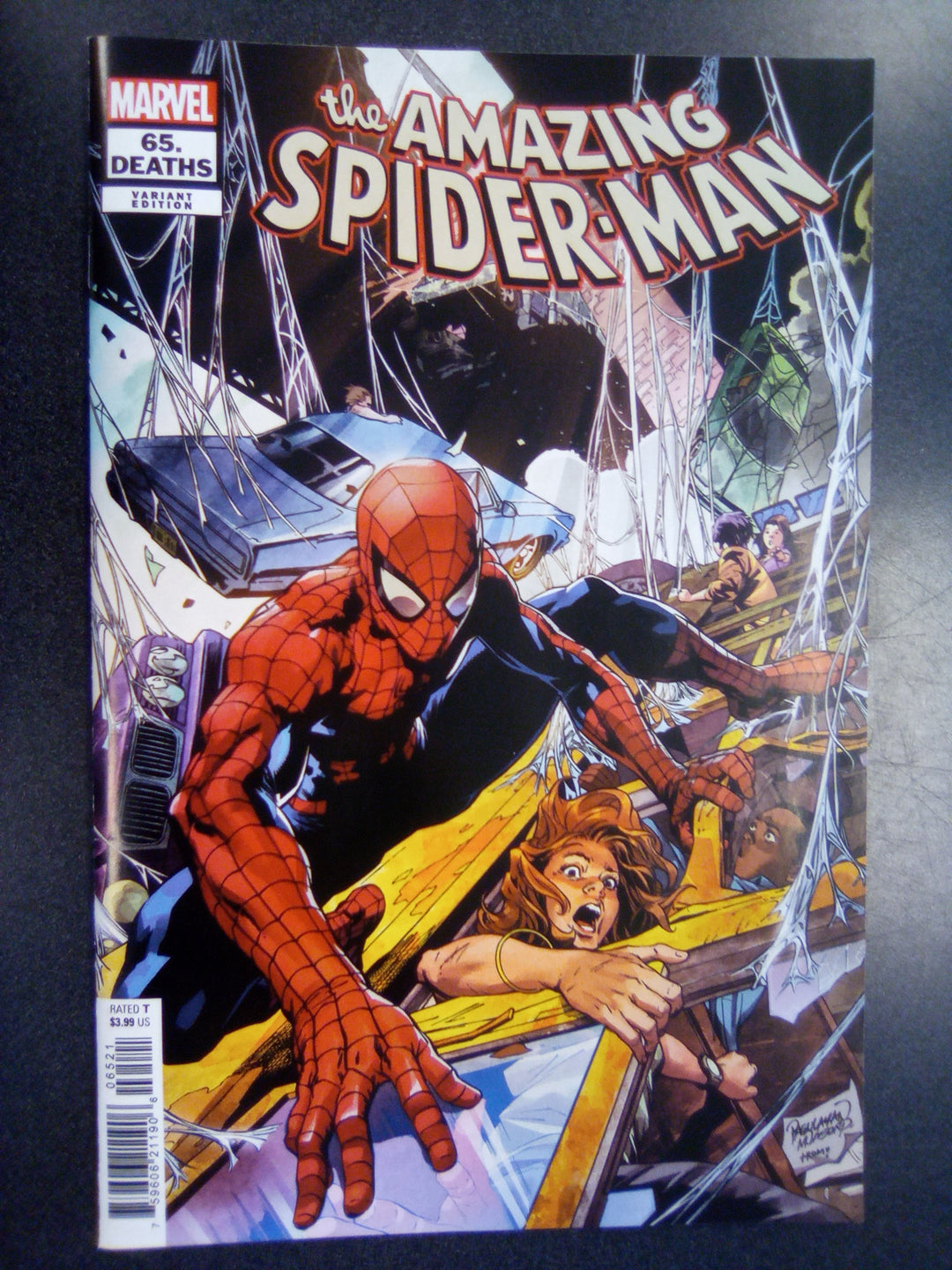 Amazing Spider-Man #65.Deaths Carlo Pagulayan Variant