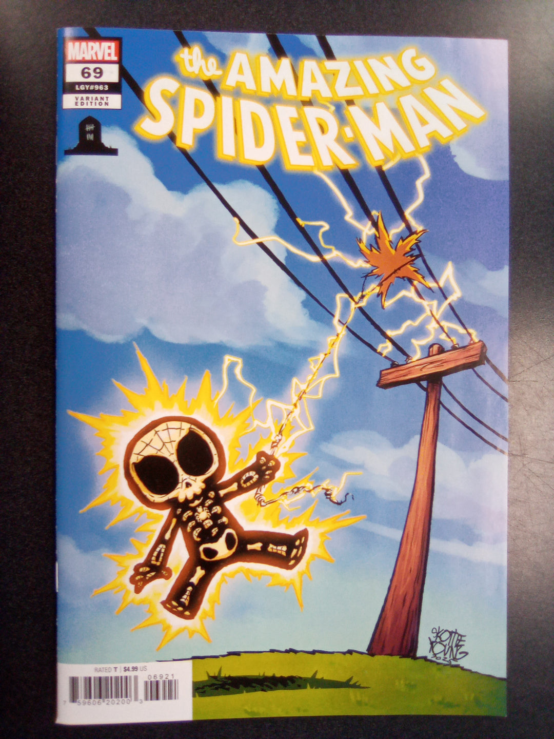 Amazing Spider-Man #69 Skottie Young 8 Deaths Of Spider-Man Variant [Doom]