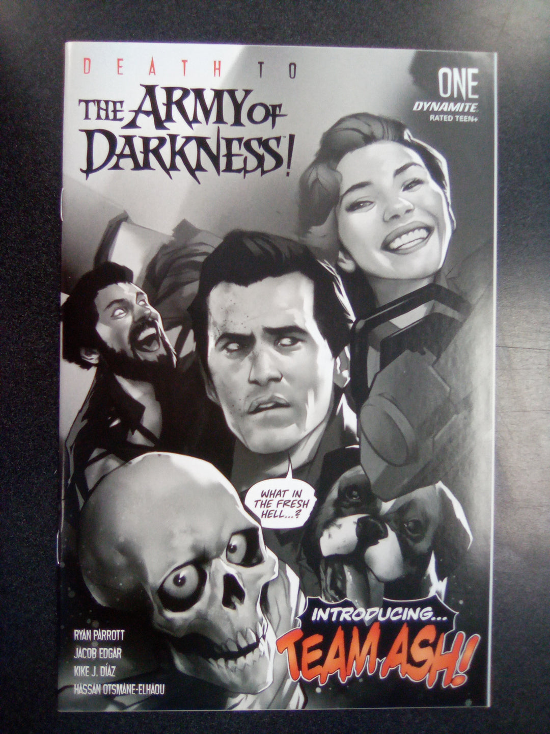 Death to Army of Darkness #1 1:50 Ben Oliver B&W Variant
