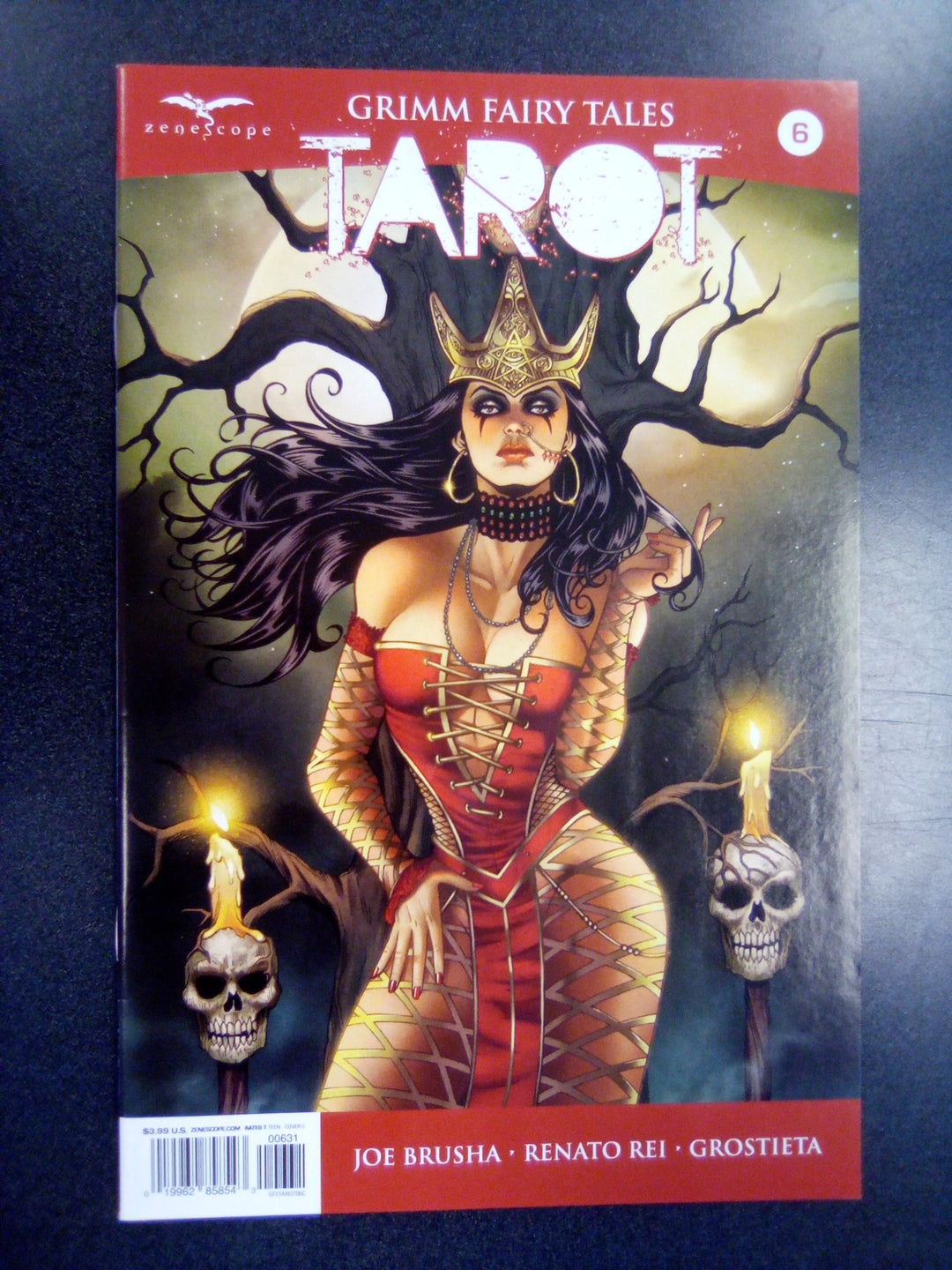 Grimm Fairy Tales Tarot #6 (2018) Cover C Noah Salonga