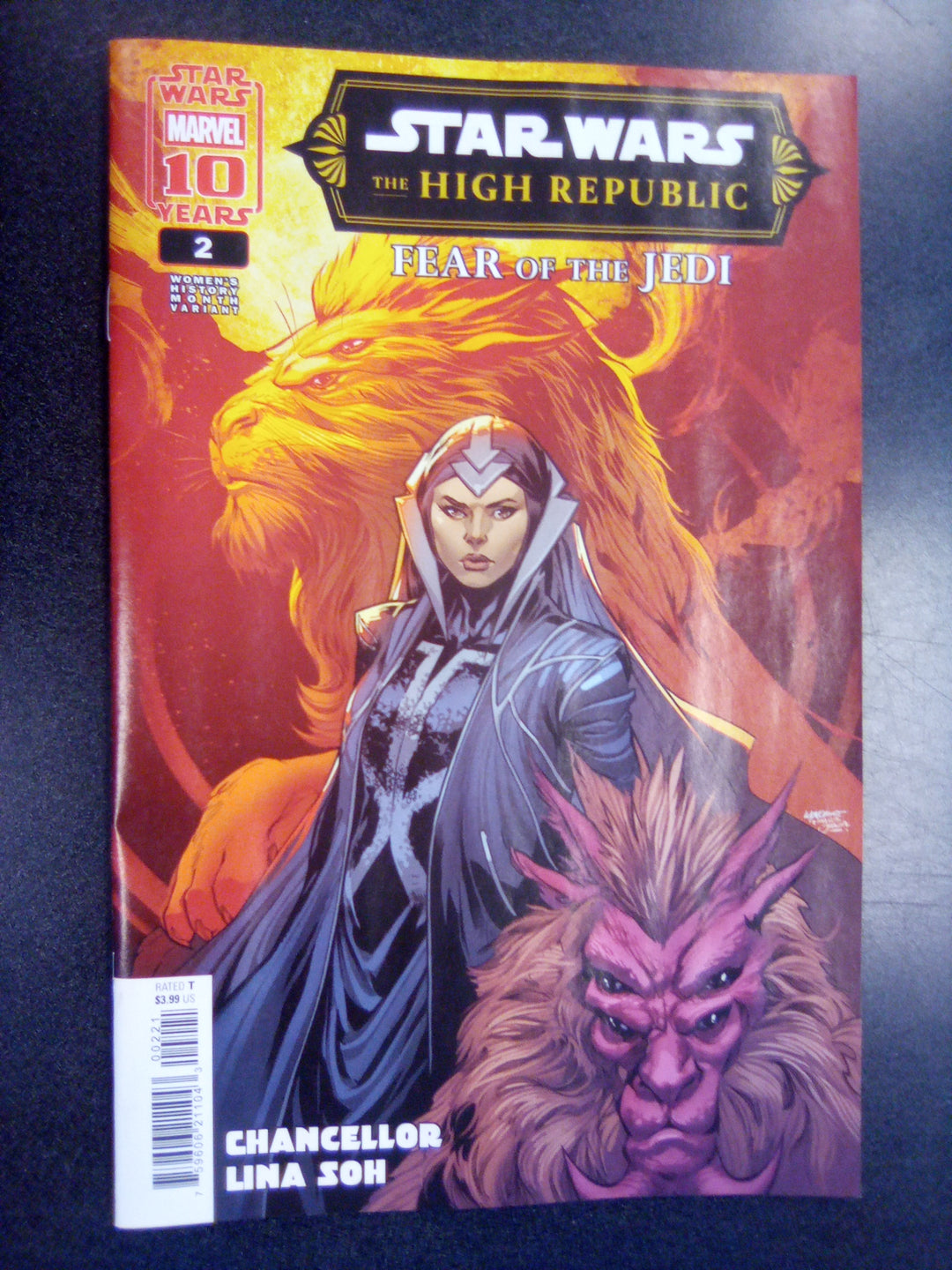 Star Wars High Republic - Fear Of The Jedi #2 Ema Lupacchino Women's History Month Variant