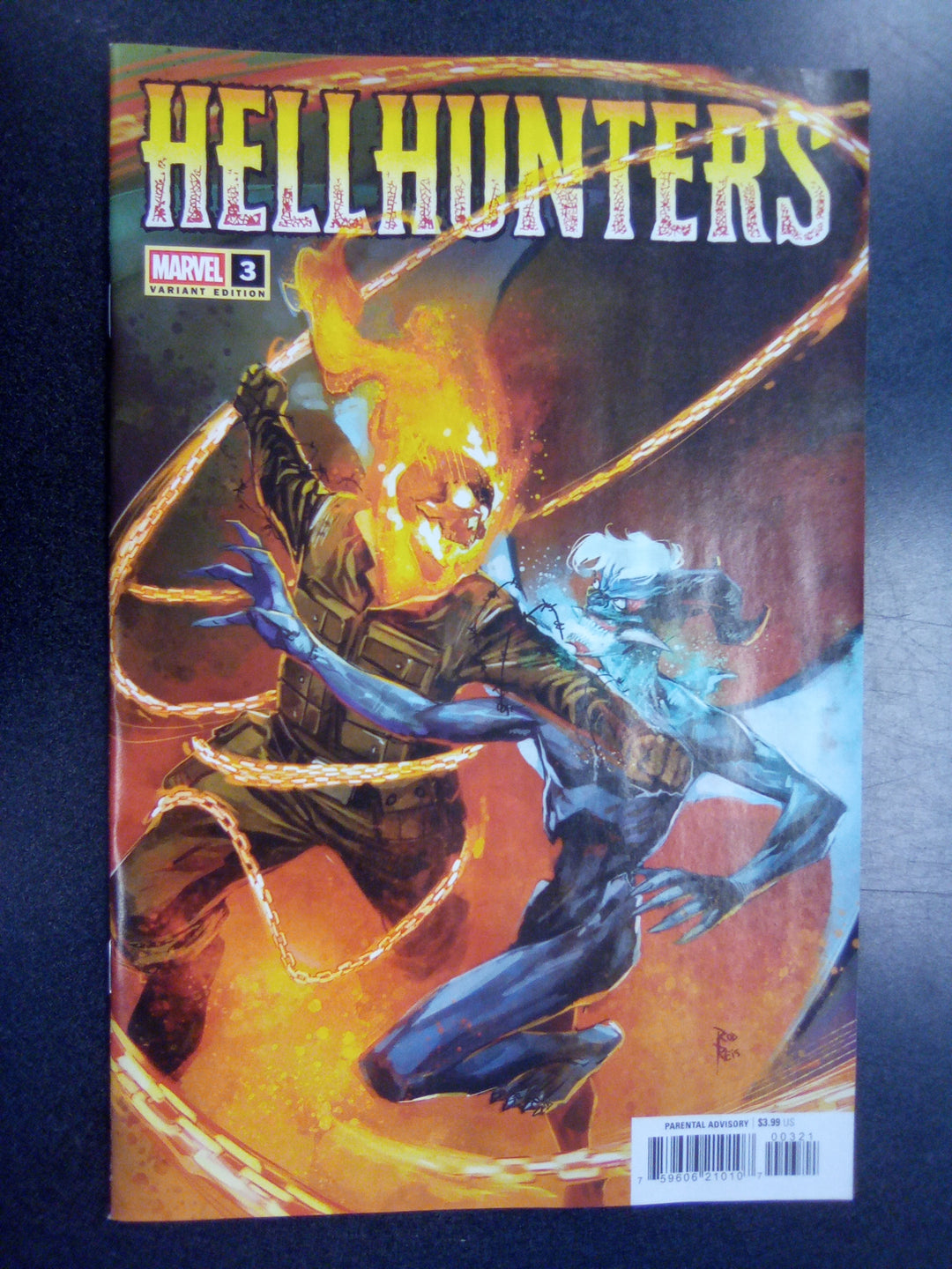 Hellhunters #3 Rod Reis Variant