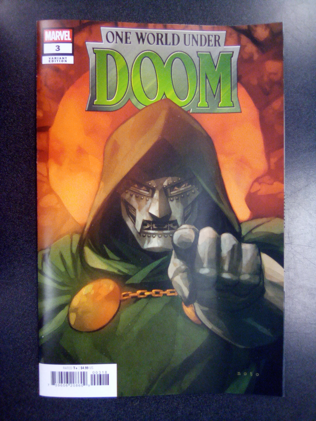 One World Under Doom #3 (Of 9) 25 Copy Variant Edition Phil Noto Variant