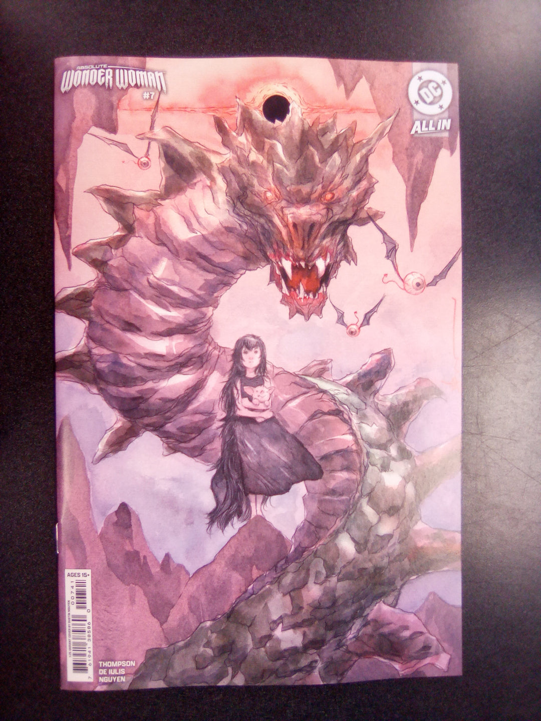 Absolute Wonder Woman #7 Cover D 1 in 25 Dustin Nguyen Card Stock Variant