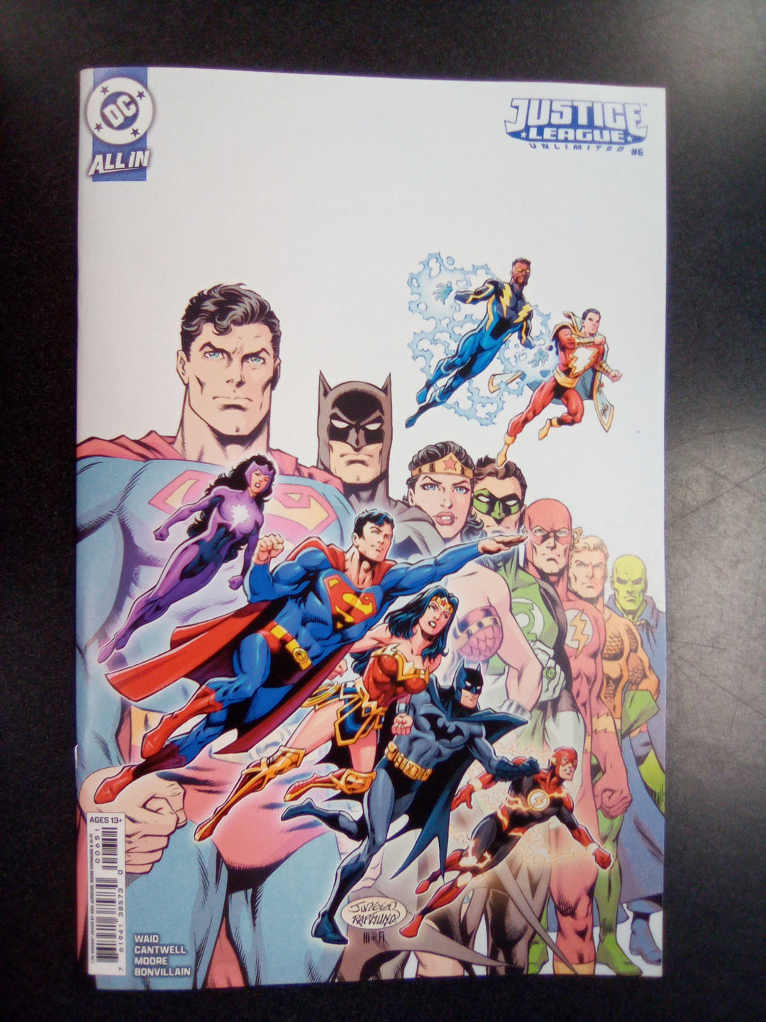 Justice League Unlimited #6 Cover E 1 in 25 Dan Jurgens Card Stock Variant (We Are Yesterday)