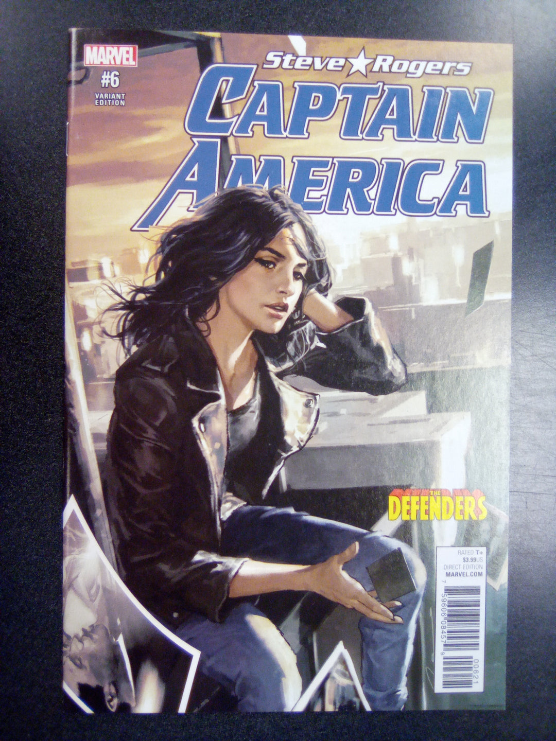 Captain America Steve Rogers #6 (2016) Gerald Parel Defenders Variant