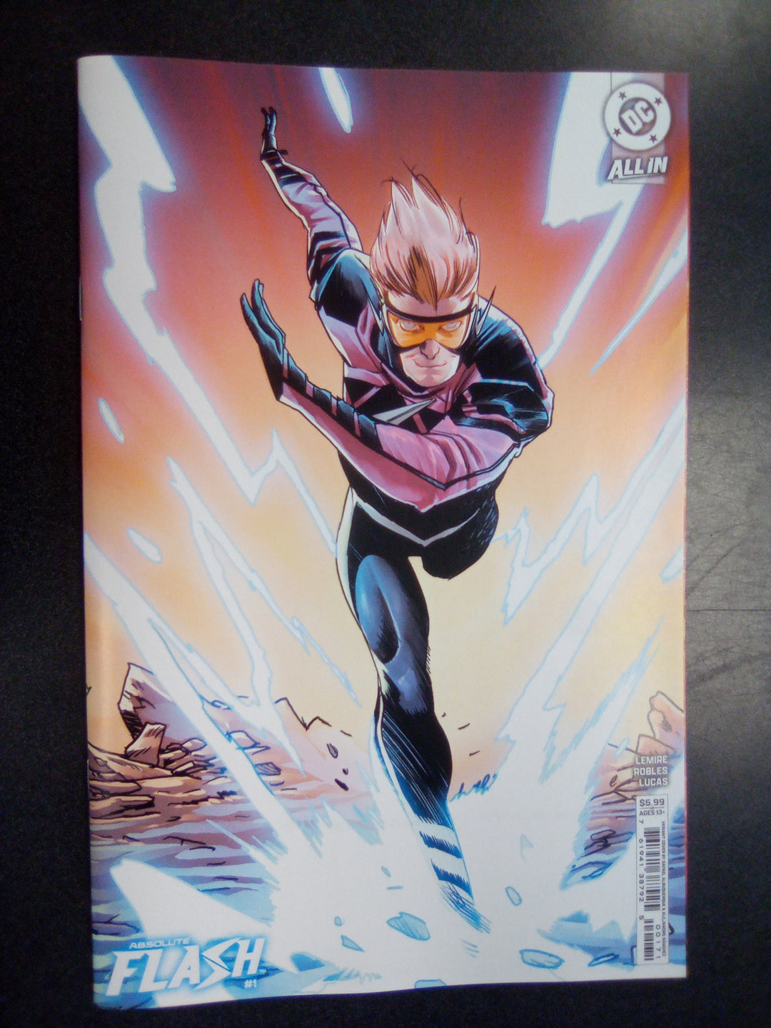 Absolute Flash #1 Cover D Rafael Albuquerque Connecting Card Stock Variant