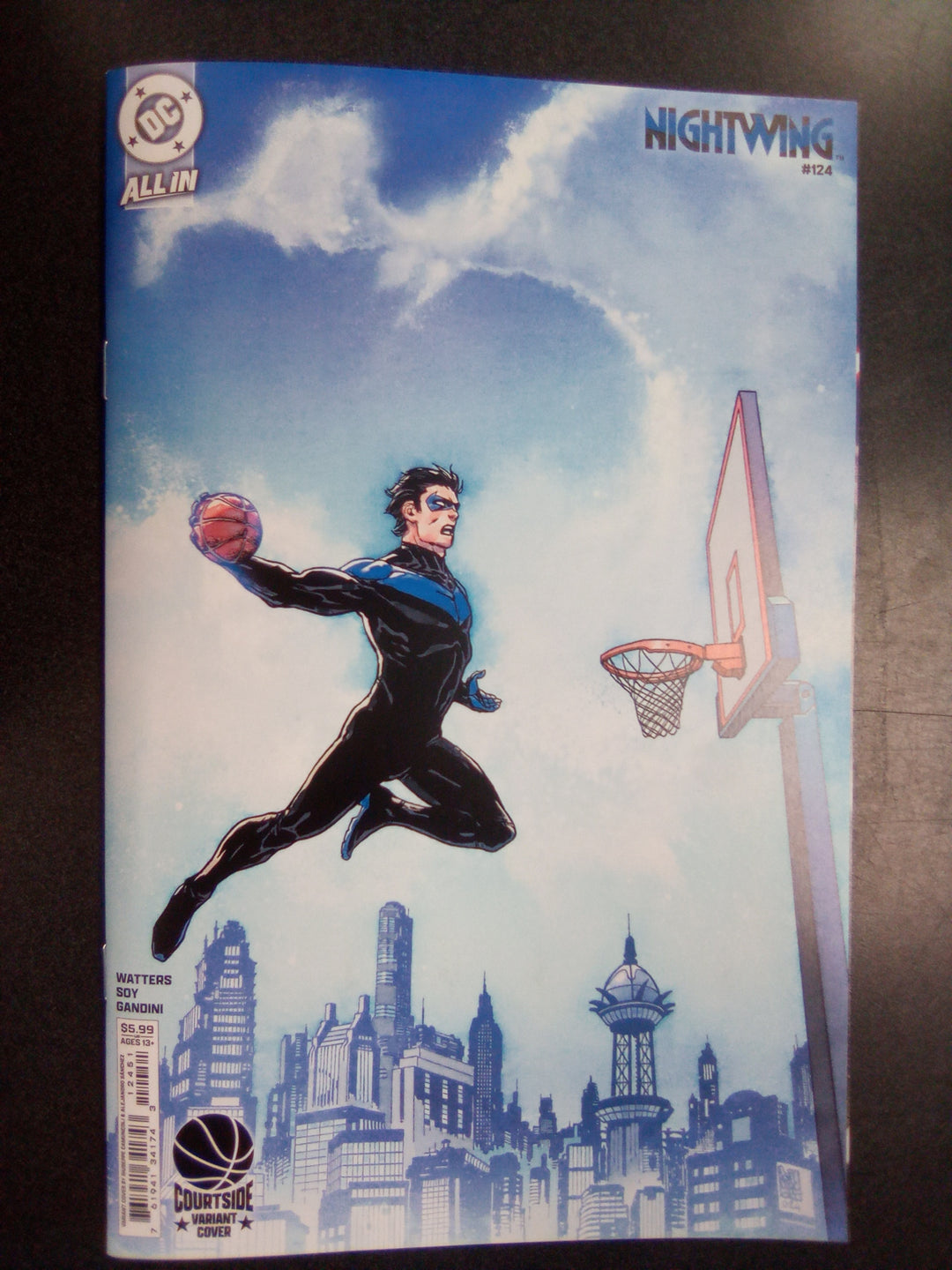 Nightwing #124 Cover D Giuseppe Camuncoli Courtside Card Stock Variant