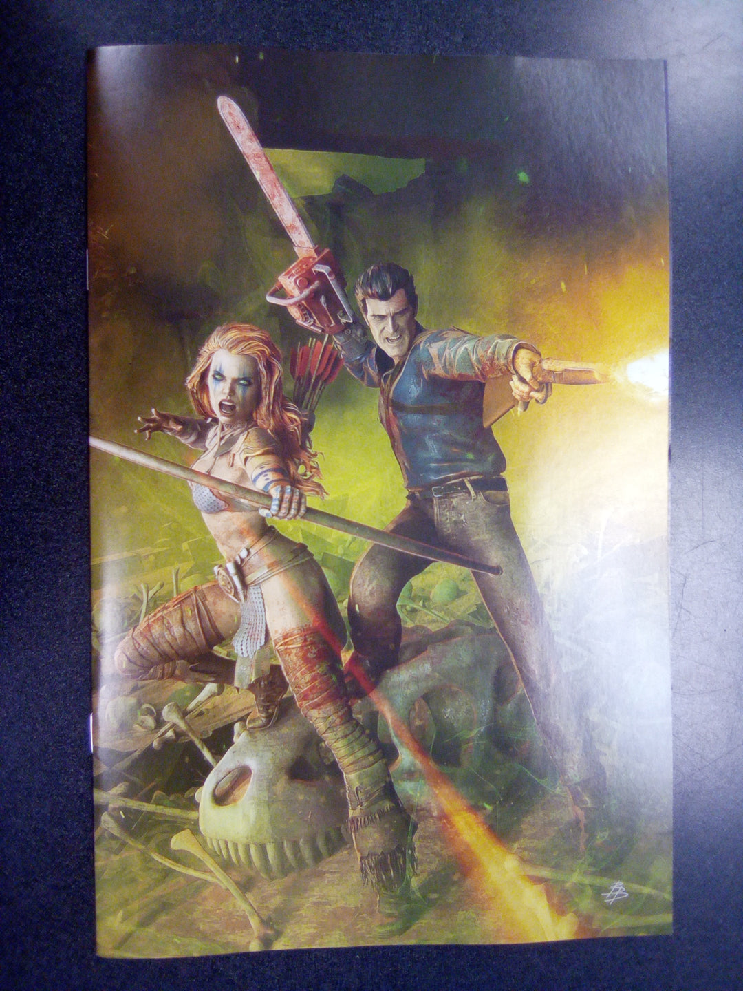 Red Sonja vs Aod #1 Cover P 25 Copy Variant Edition Barends Virgin