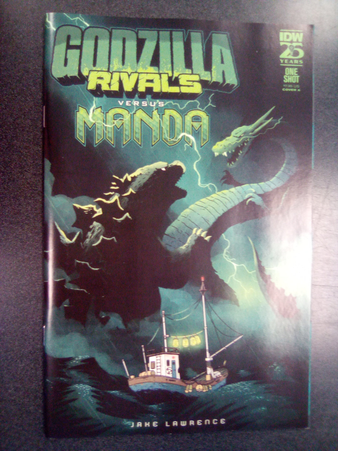 Godzilla Rivals: vs. Manda Cover A (Lawrence)