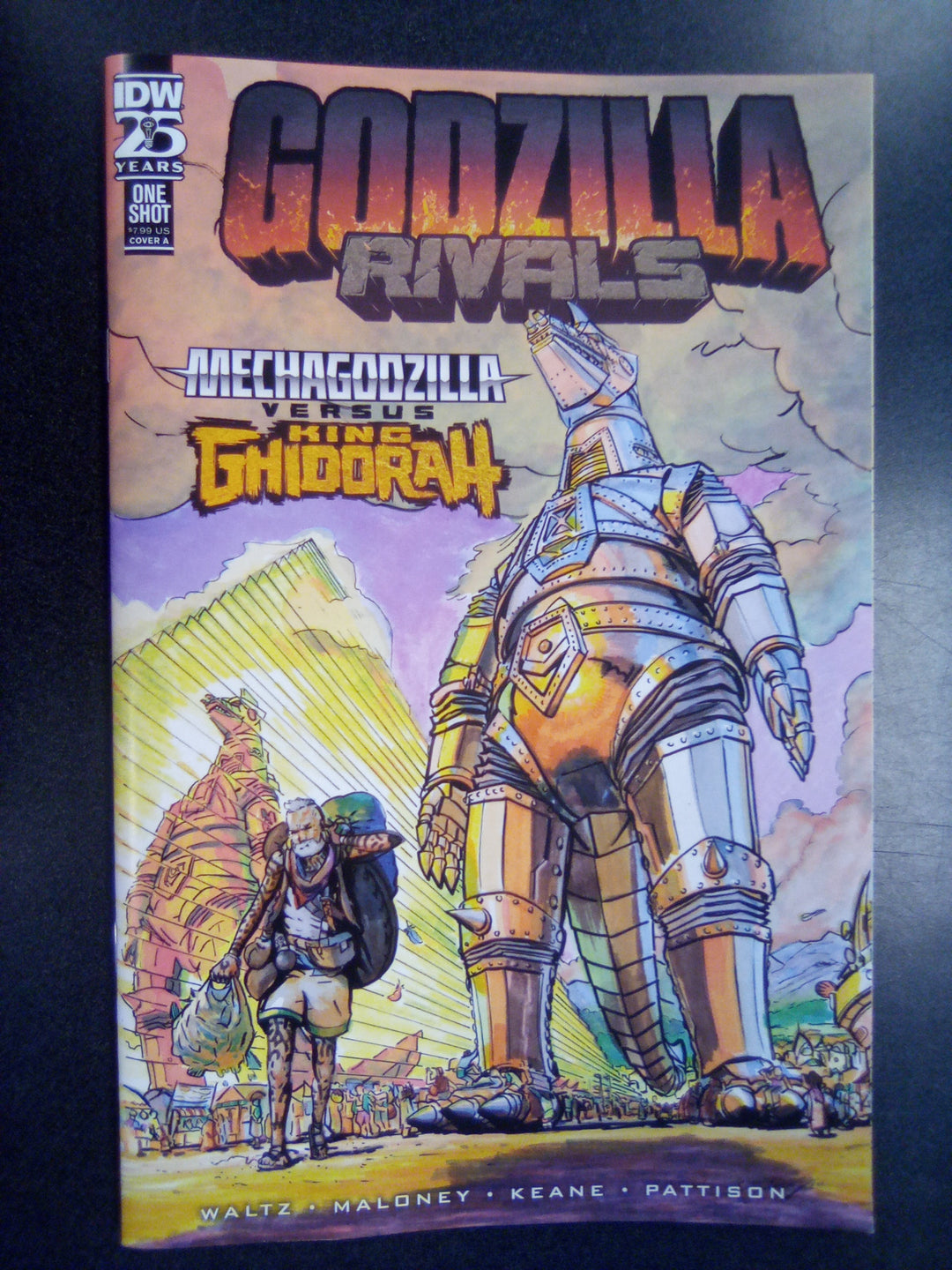 Godzilla Rivals Mechagodzilla vs. King Ghidorah Cover A (Maloney)