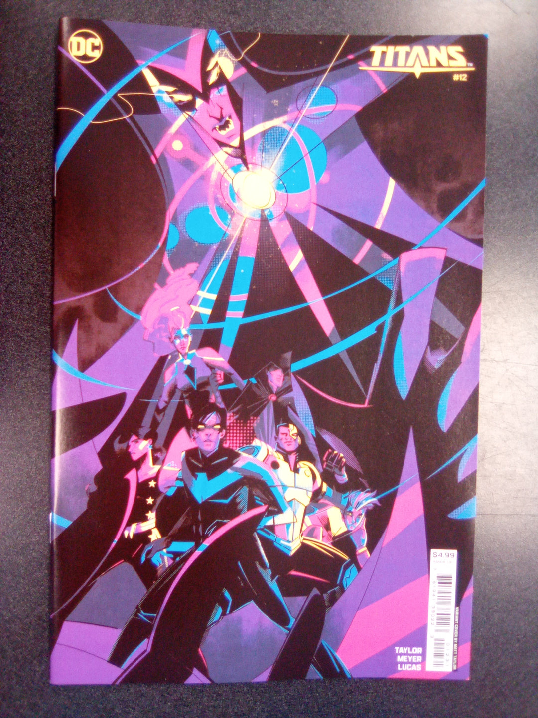 Titans #12 Cover B Matt Taylor Card Stock Variant