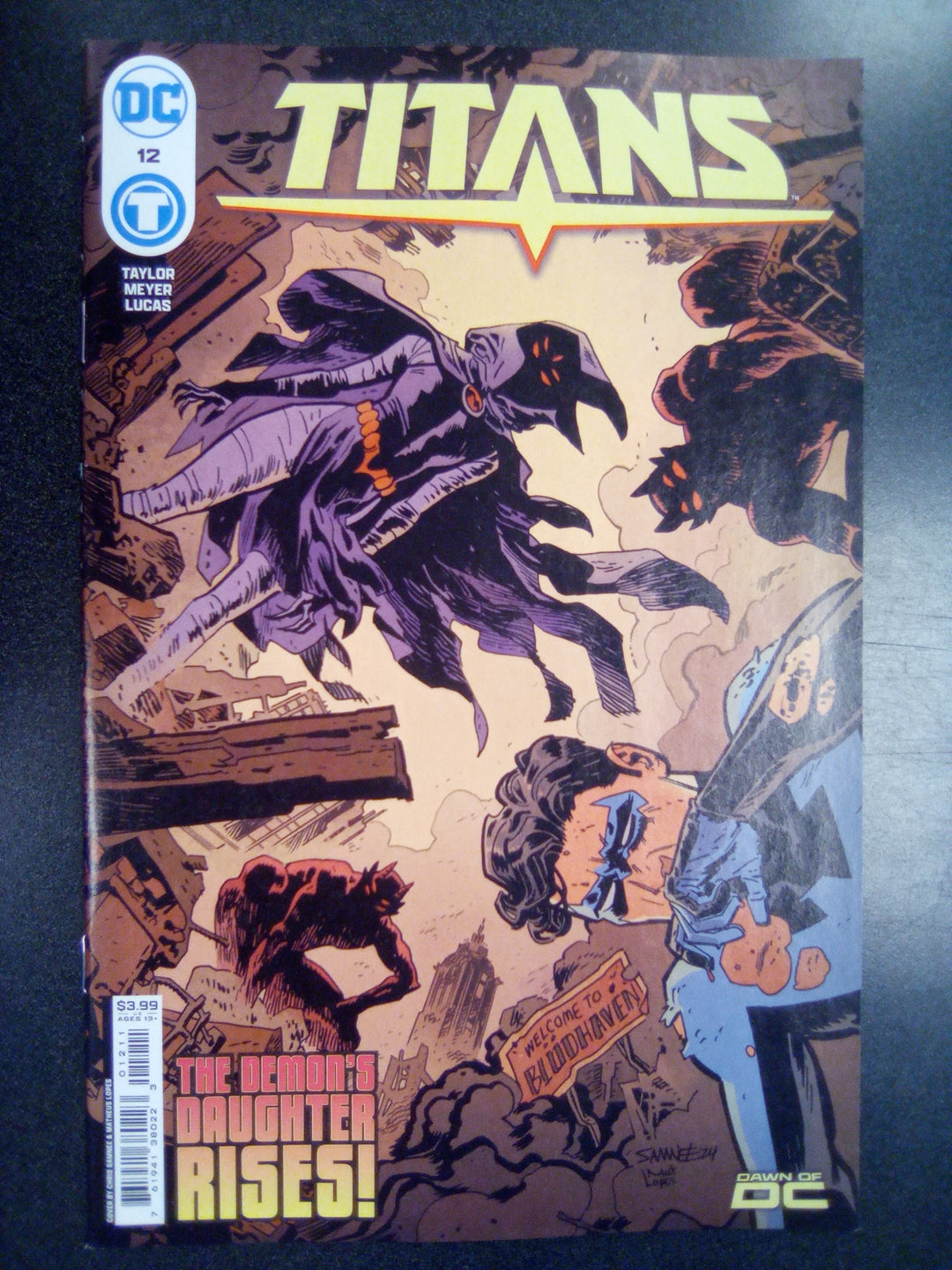 Titans #12 Cover A Chris Samnee