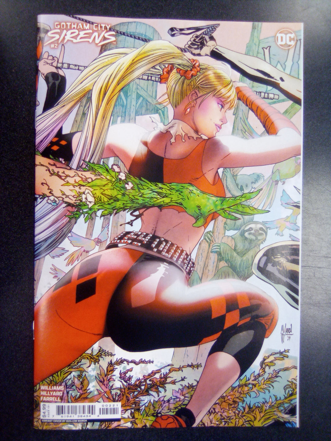 Gotham City Sirens #2 (Of 4) Cover D Guillem March Connecting Card Stock Variant