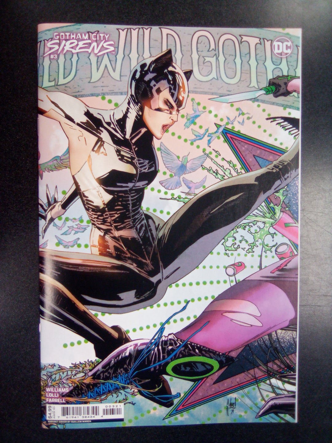 Gotham City Sirens #3 (Of 4) Cover D Guillem March Connecting Card Stock Variant