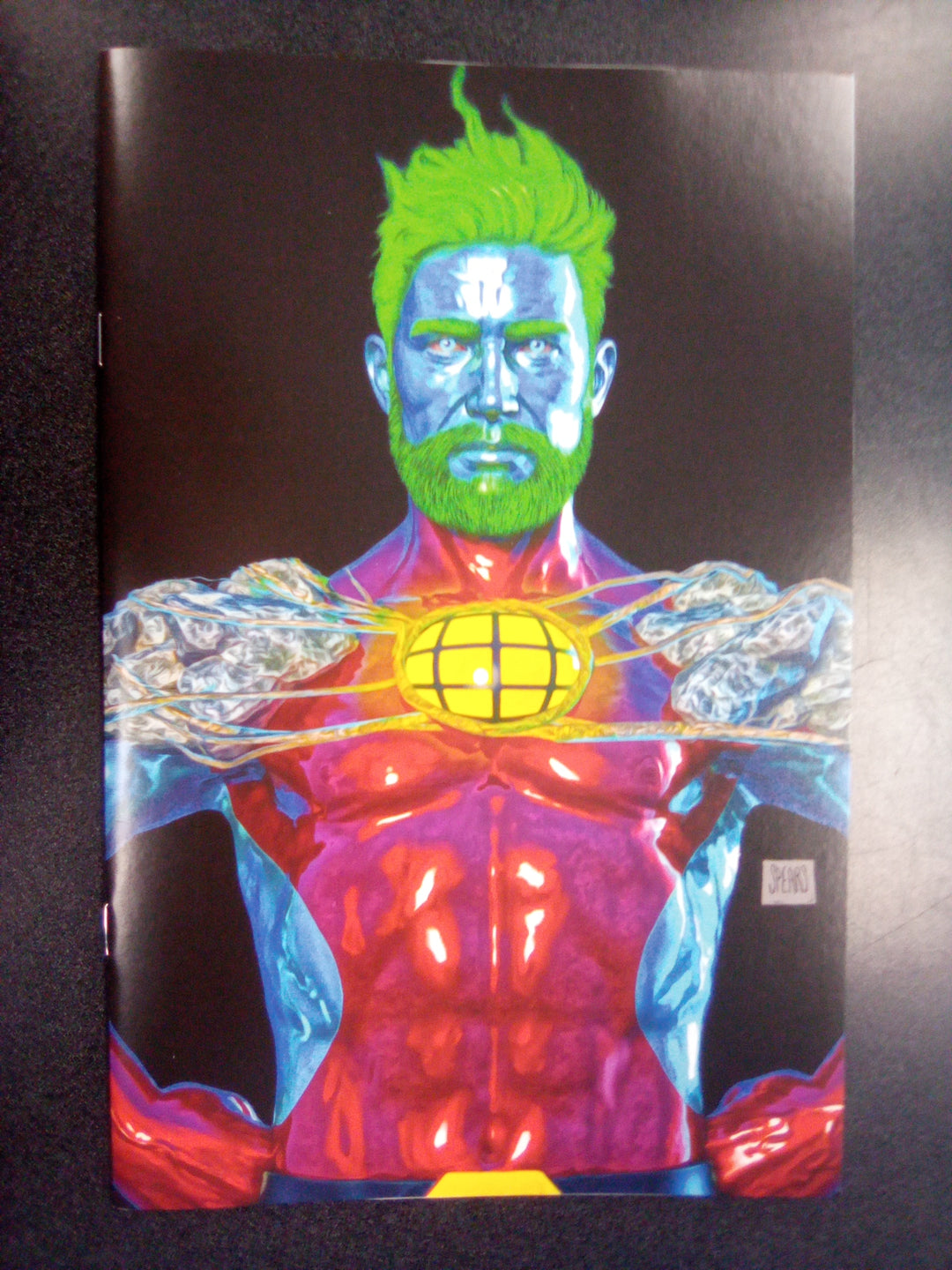 Captain Planet #1 Cover W Foc 10 Copy Variant Edition Spears Black Virgin