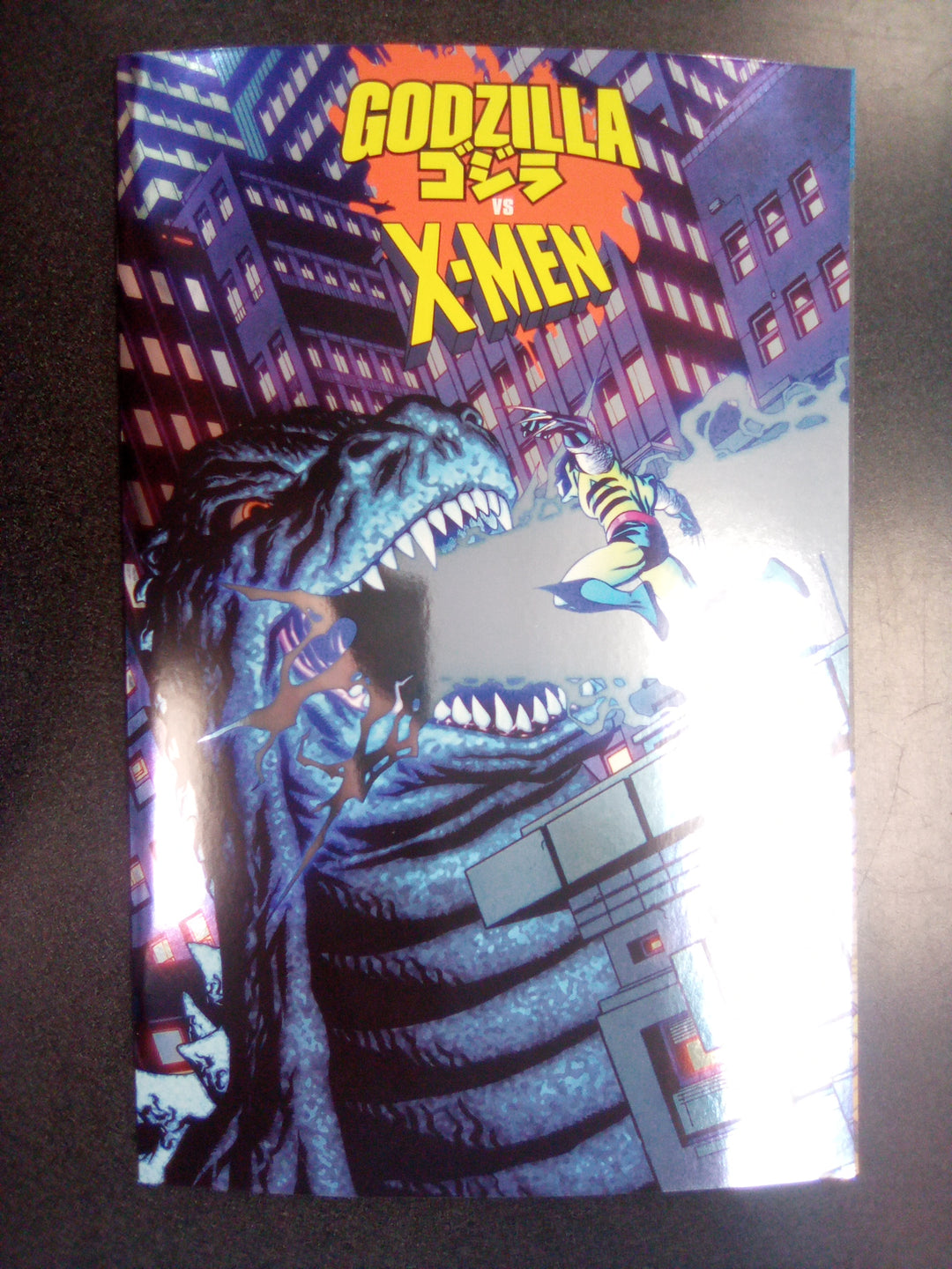 Godzilla vs. X-Men #1 Mike McKone Foil Variant