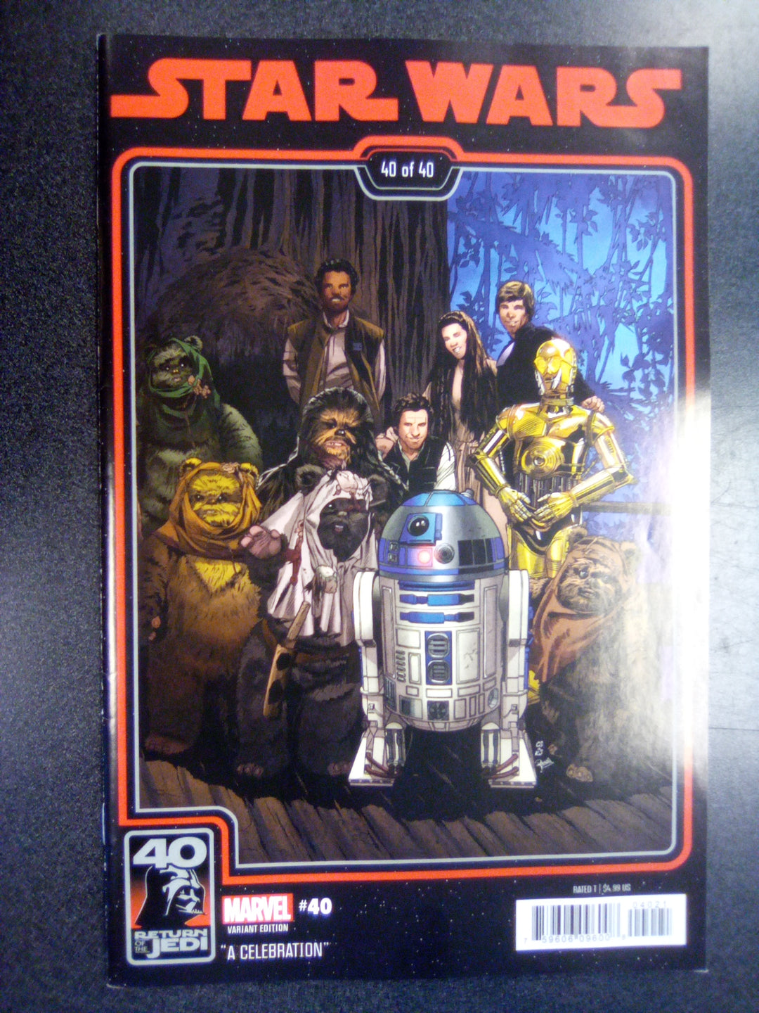 Star Wars #40 Sprouse Return Of Jedi 40th Anniversary Variant