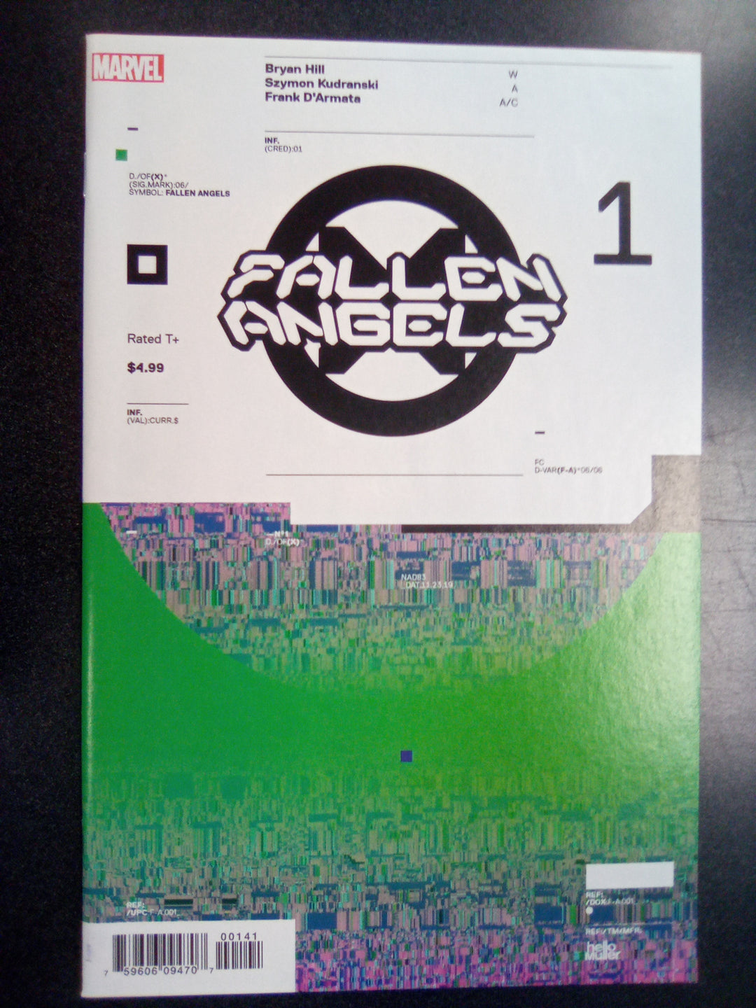 Fallen Angels #1 (2019) 1:10 Tom Muller Design Variant