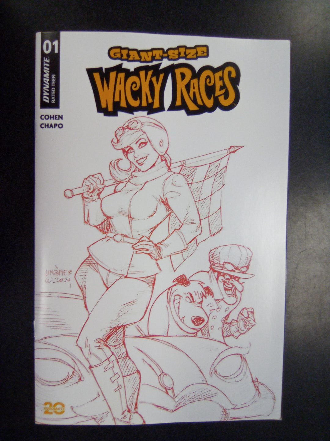Giant-Size Wacky Races #1 Cover L Foc 7 Copy Variant Edition Linsner Red
