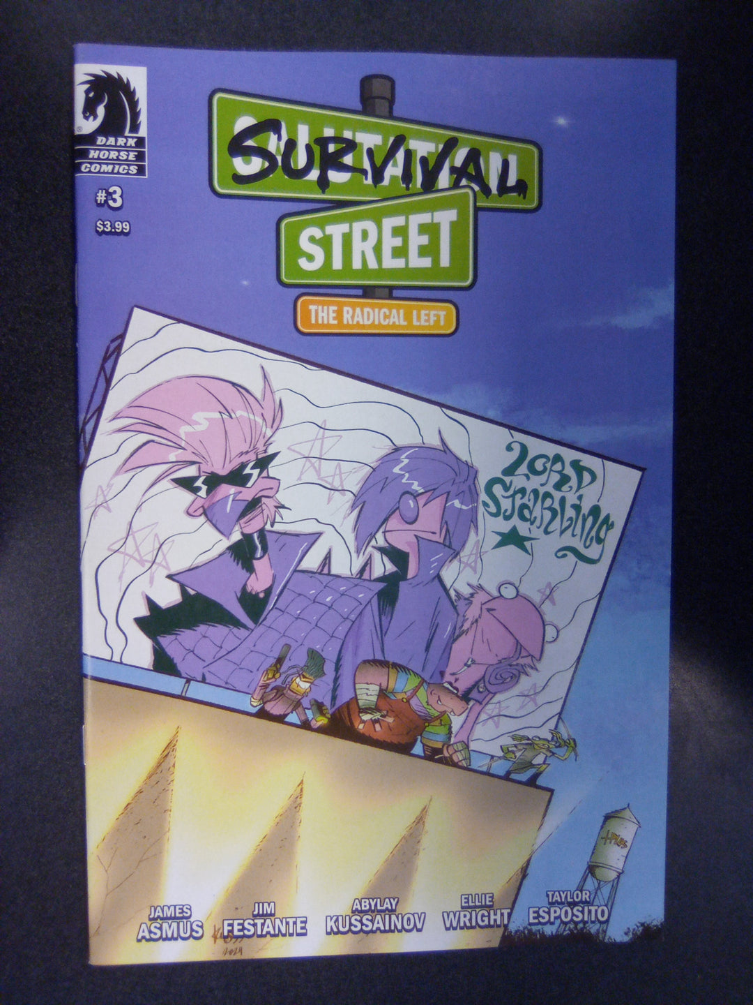 Survival Street: The Radical Left #3 (Cover A) (Abylay Kussainov)
