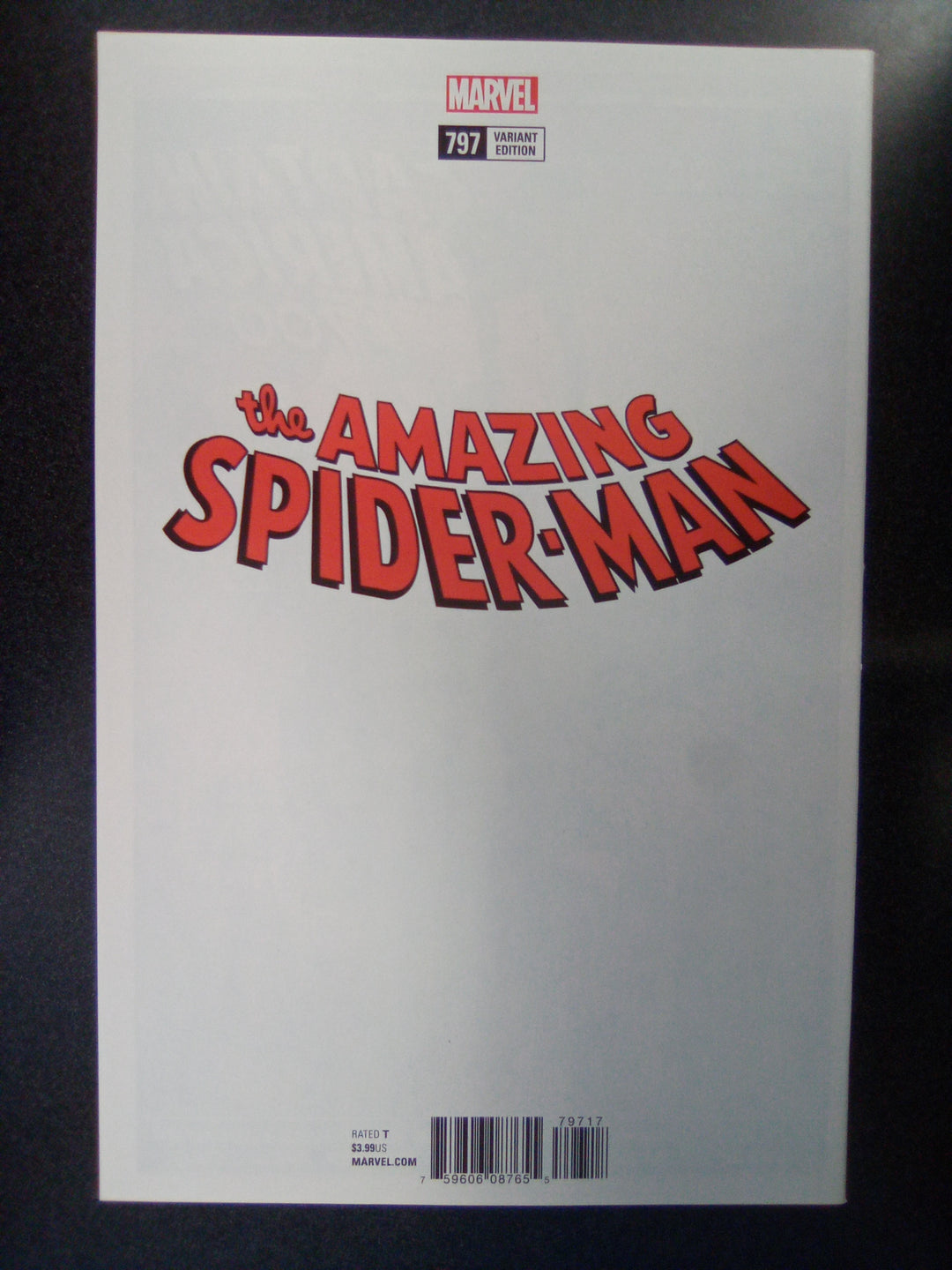 Amazing Spider-Man #797 (2018) Dellotto Virgin Variant