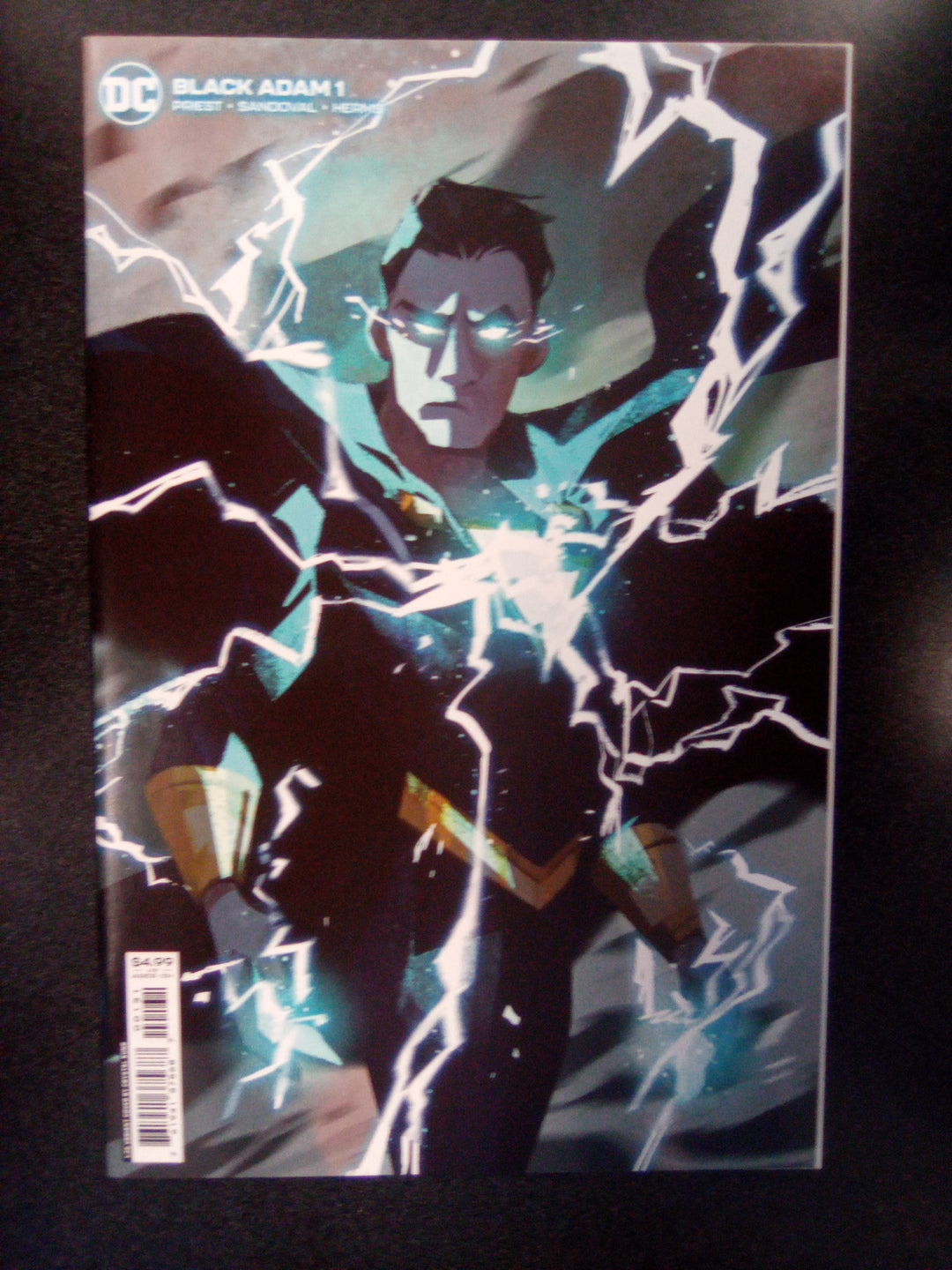 Black Adam #1 Cover F 1 in 25 Crystal Kung Card Stock Variant