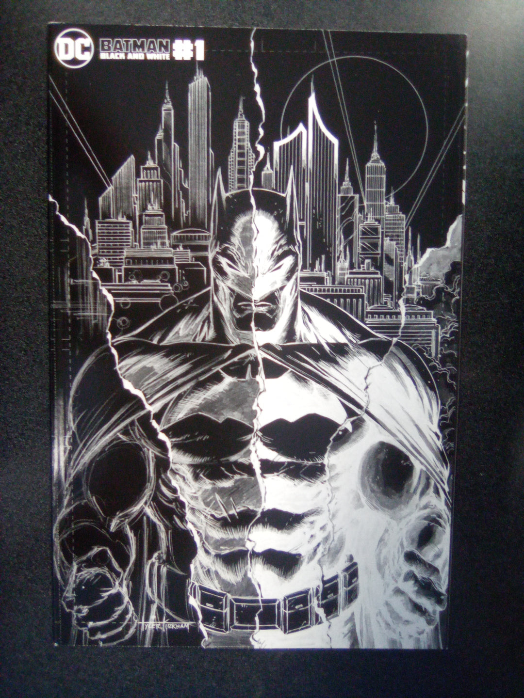 Batman Black & White #1 Tyler Kirkham Black and White Variant B