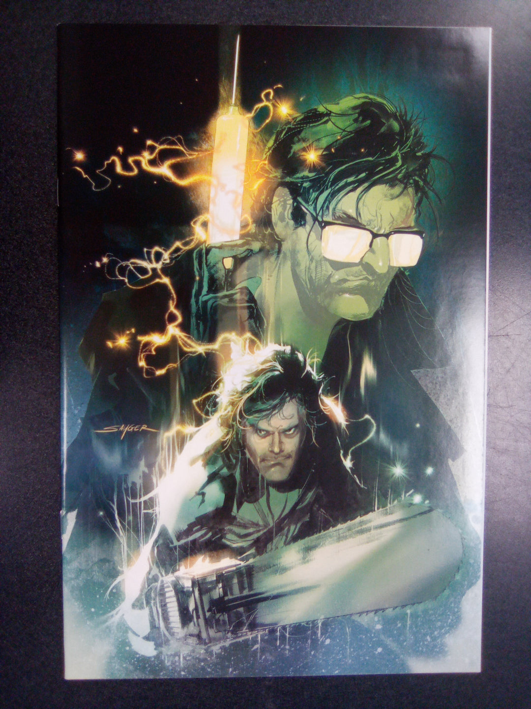 Army of Darkness vs Reanimator Necronomicon Rising #1 Cover K 50 Copy Variant Edition