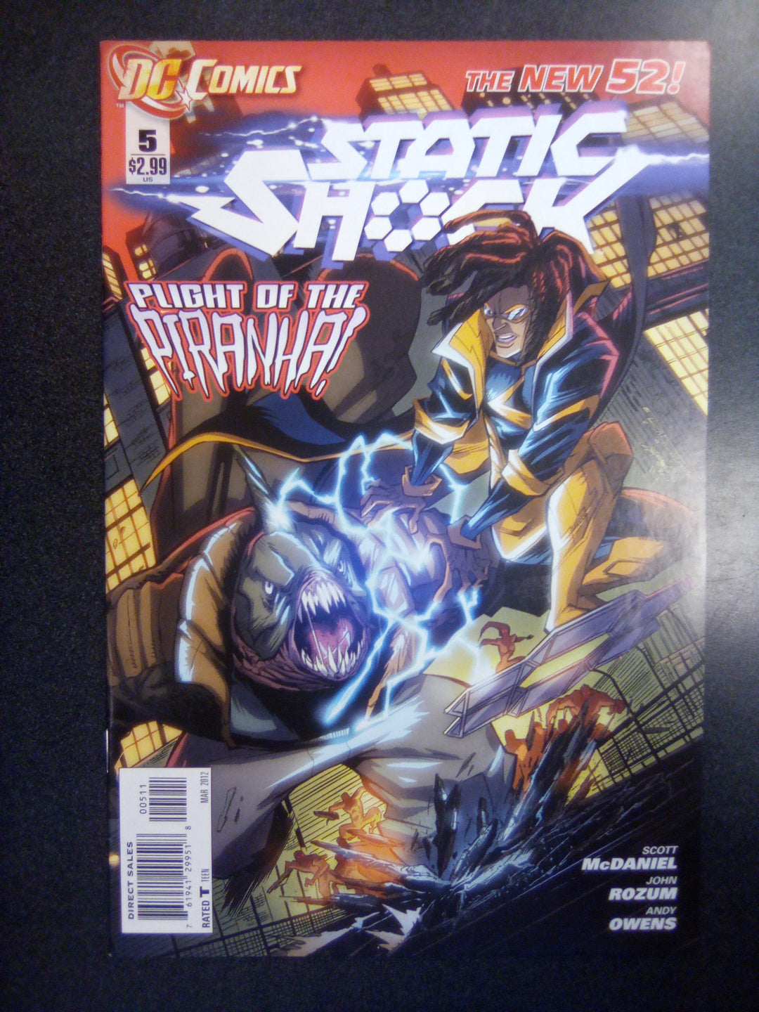 Static Shock #5 (2012)