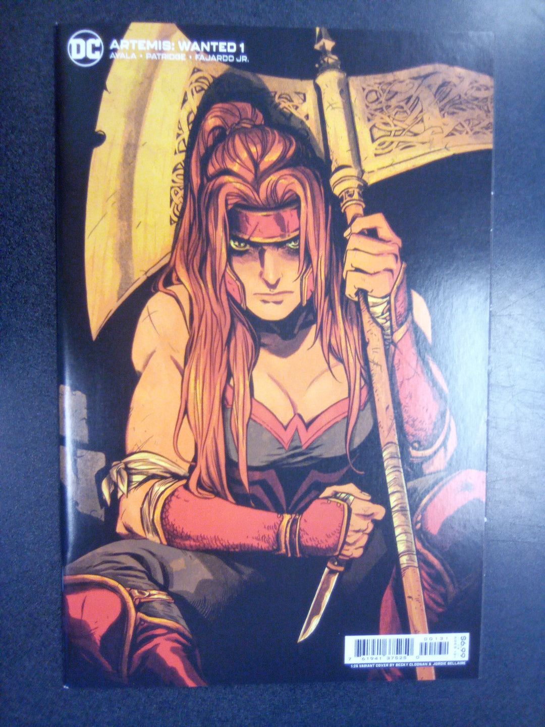 Artemis Wanted #1 (One Shot) Cover C 1 in 25 Becky Cloonan Card Stock Variant