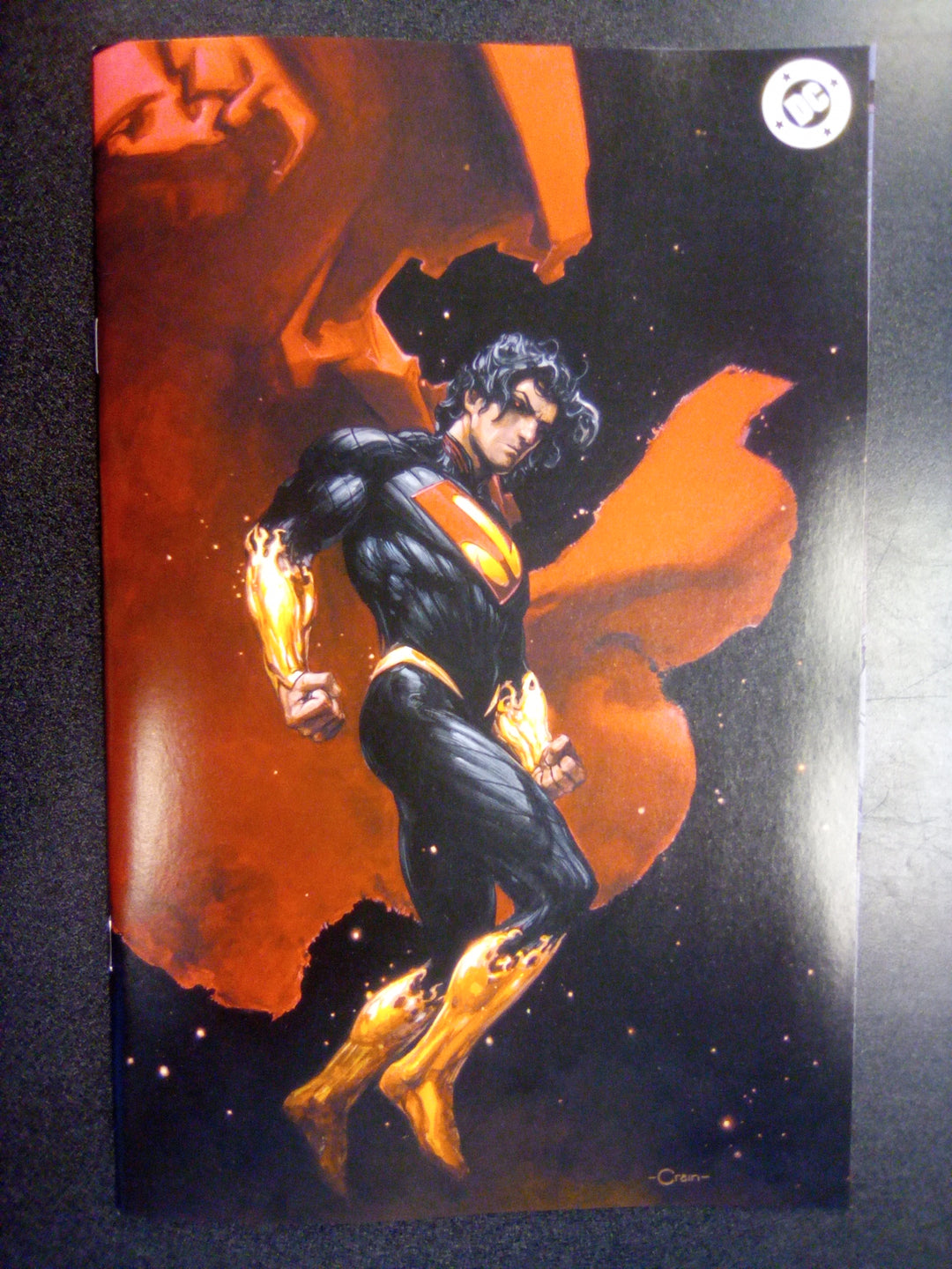 Absolute Superman #8 Cover E 1 in 50 Clayton Crain Virgin Card Stock Variant