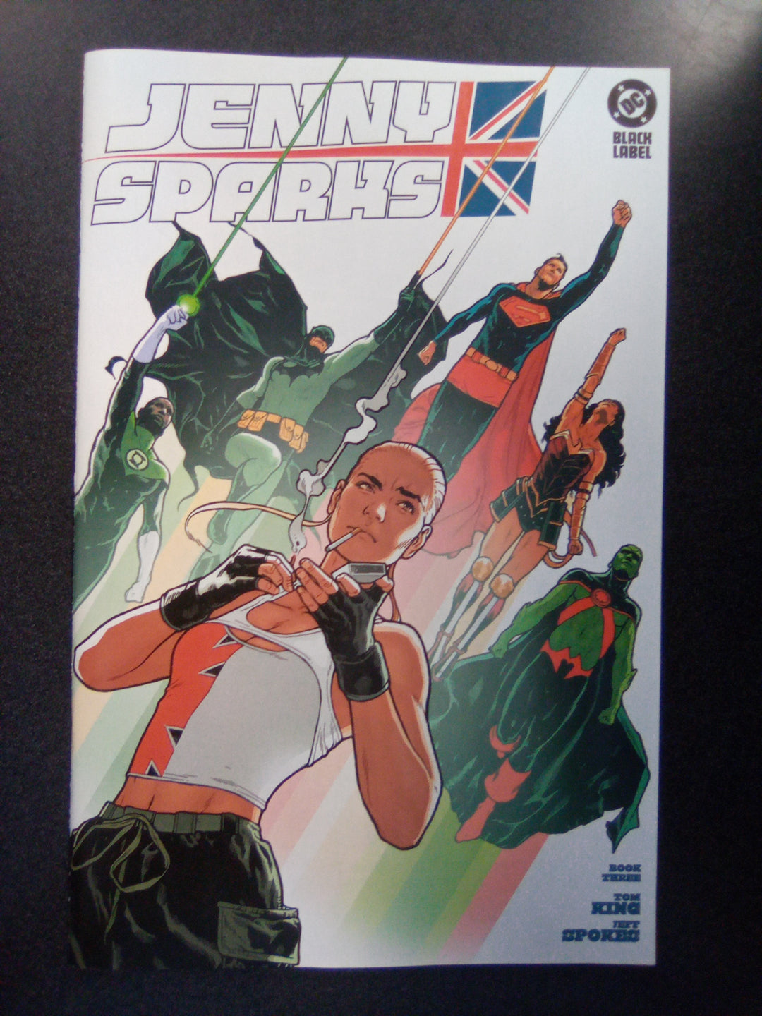 Jenny Sparks #3 (Of 6) Cover A Jeff Spokes