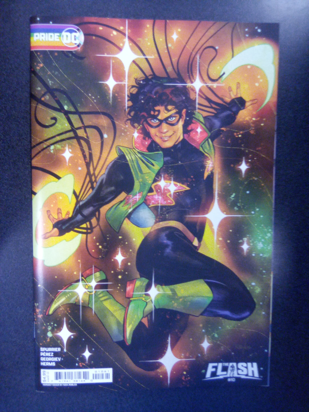 Flash #10 Cover D Nick Robles DC Pride 2024 Card Stock Variant