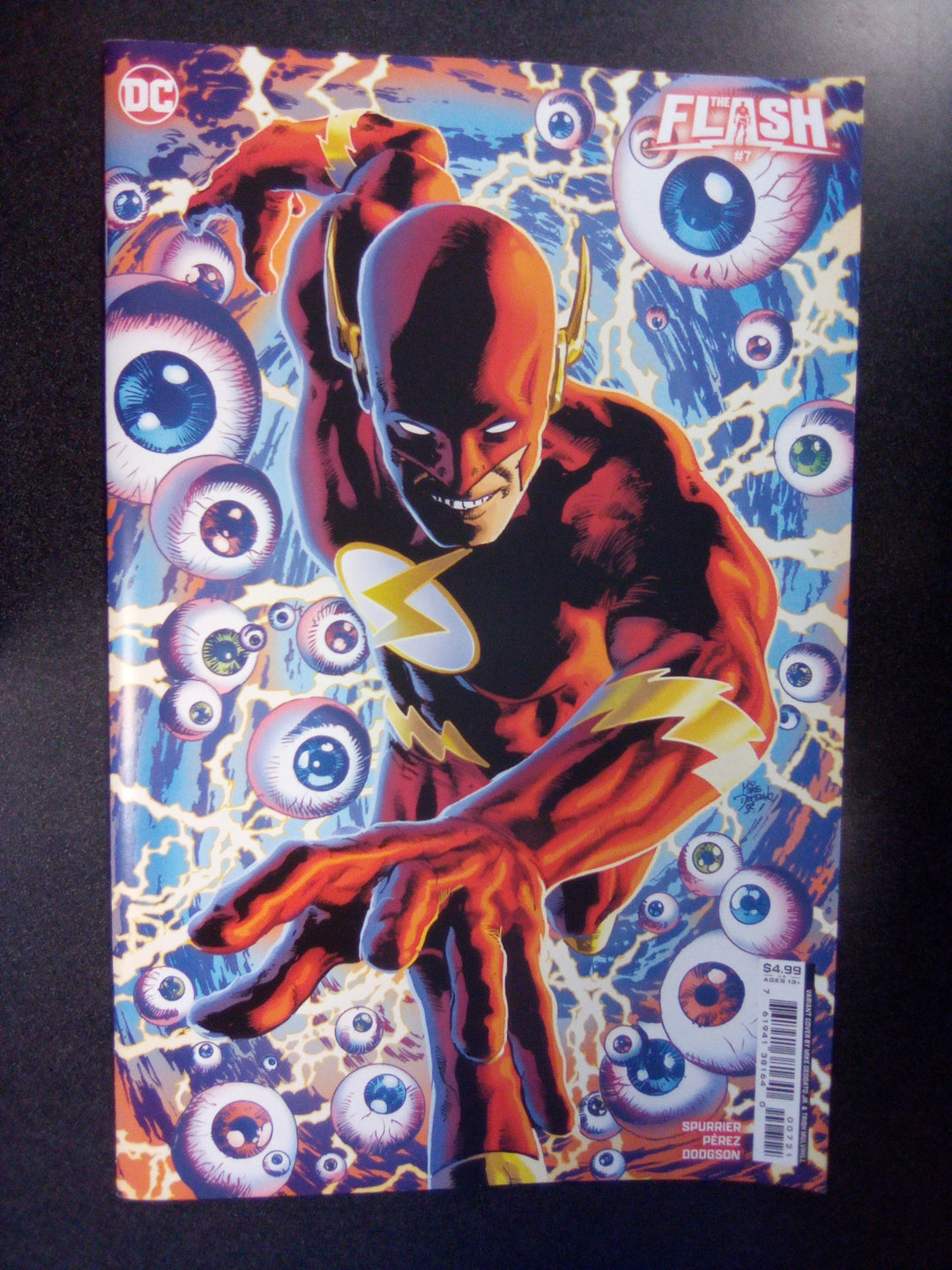 Flash #7 Cover B Mike Deodato Jr Card Stock Variant