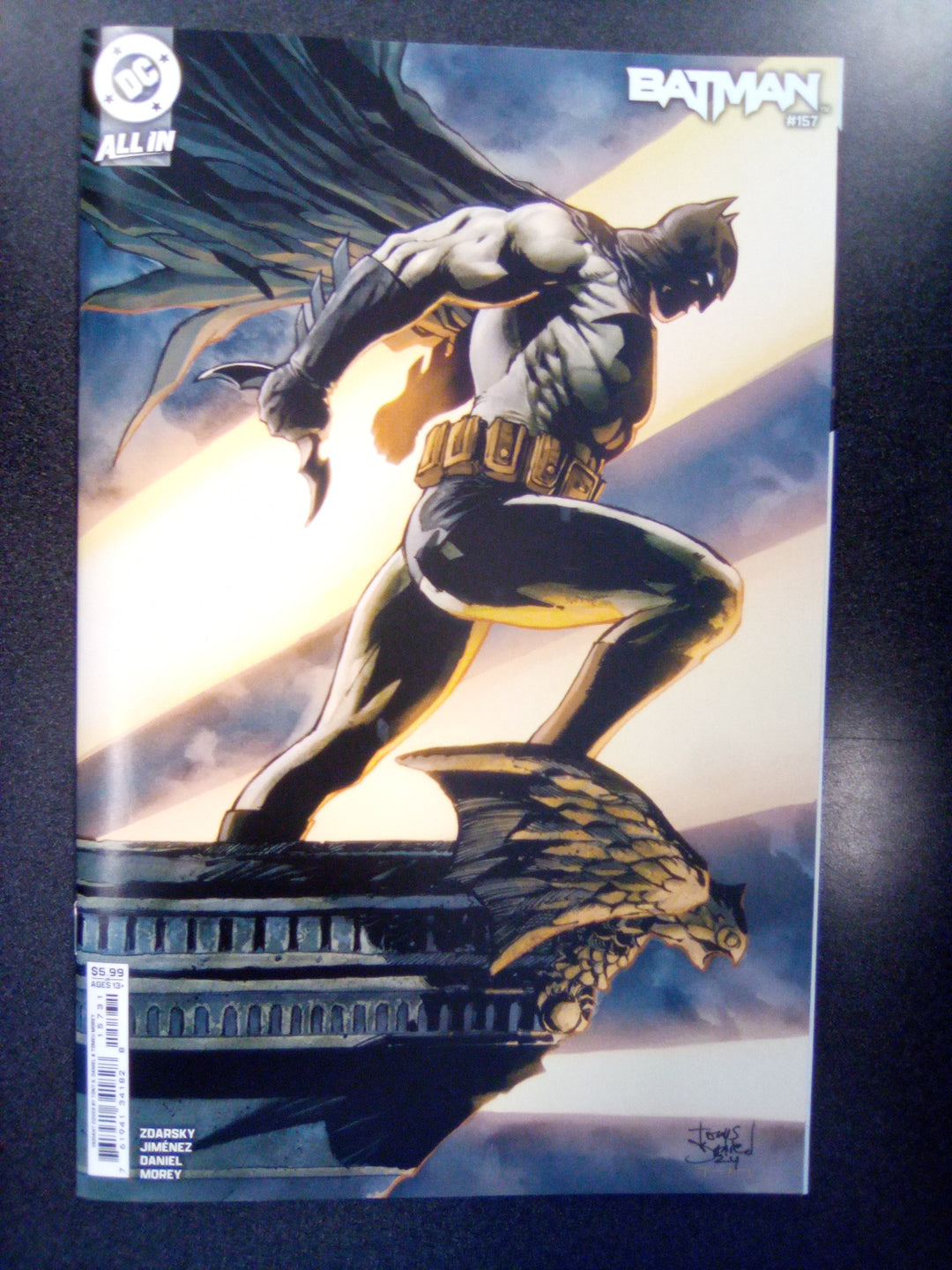 Batman #157 Cover C Tony S Daniel Card Stock Variant