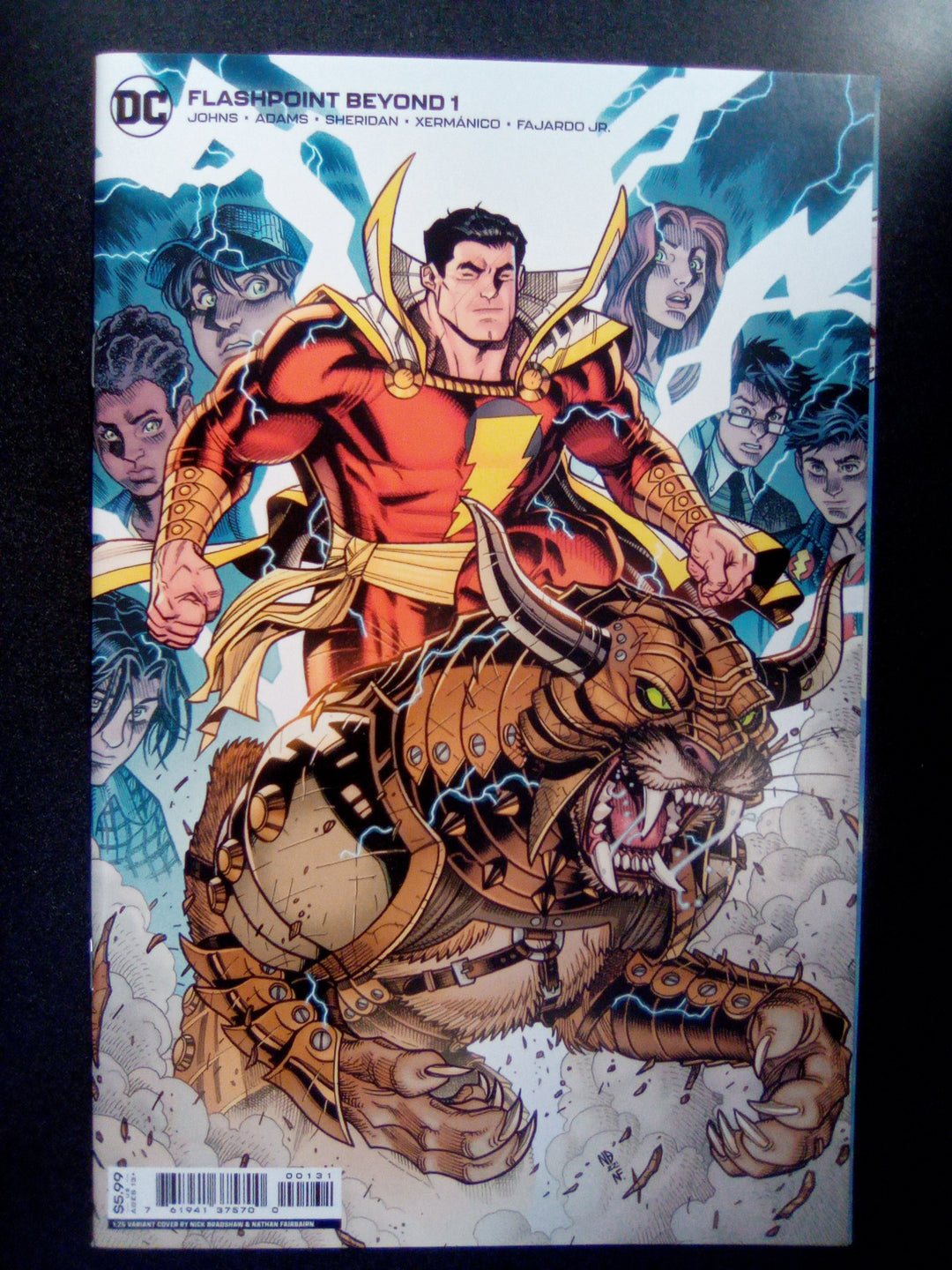 Flashpoint Beyond #1 (Of 6) Cover C 1 in 25 Nick Bradshaw Card Stock Variant