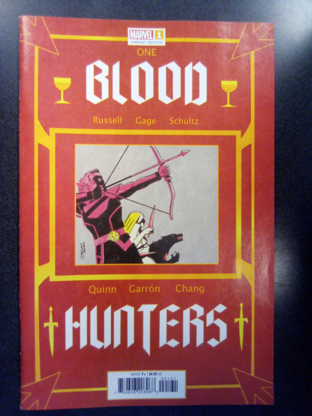 Blood Hunters #1 Declan Shalvey Book Cover Variant [Bh]