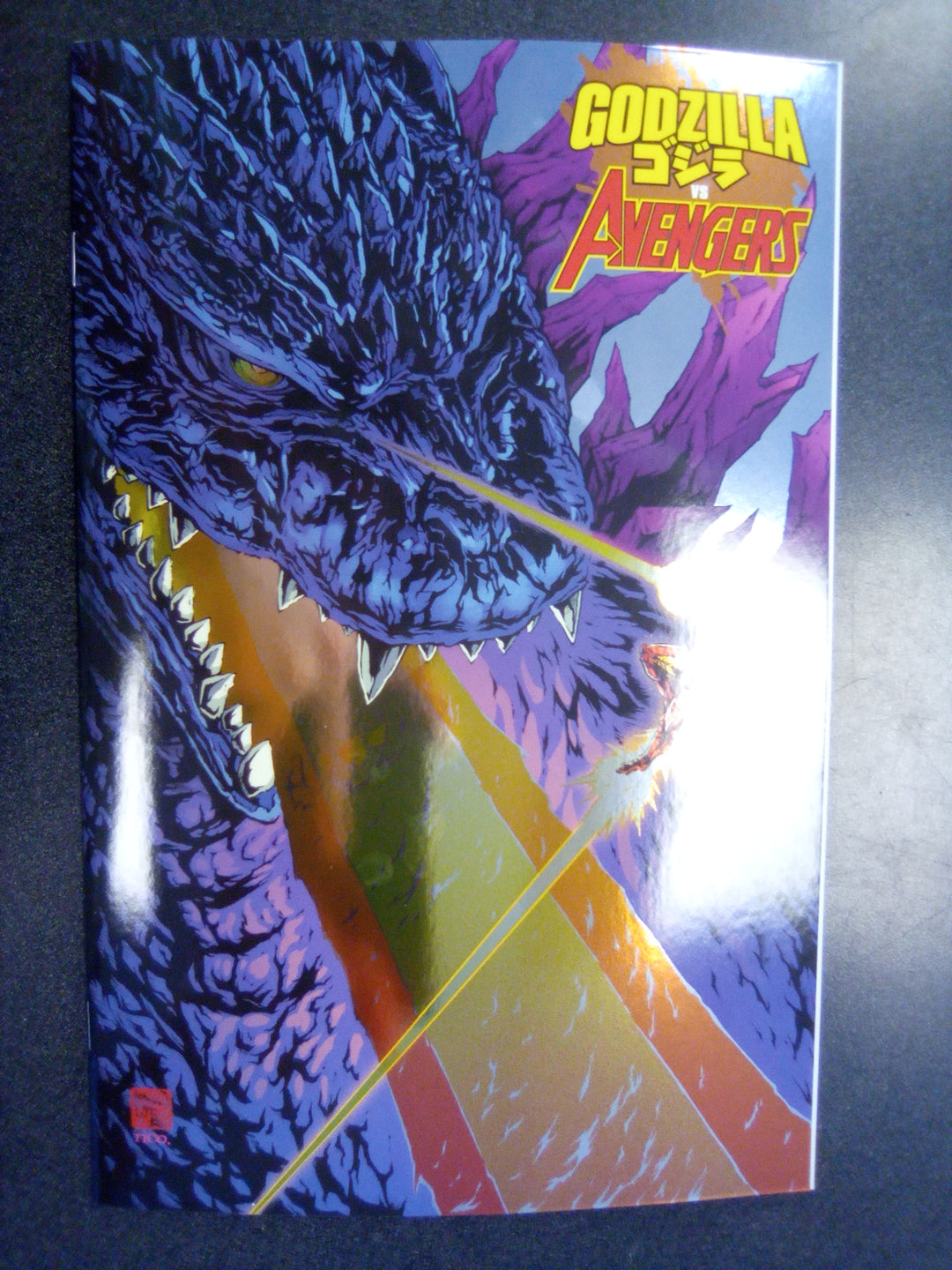 Godzilla vs. Avengers #1 Takashi Okazaki Foil Variant