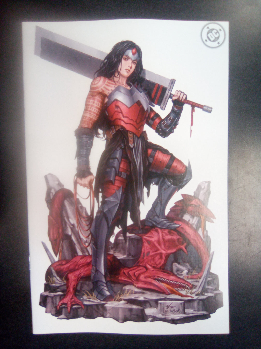 Absolute Wonder Woman #9 Cover E 1:50 Inhyuk Lee Virgin Card Stock Variant
